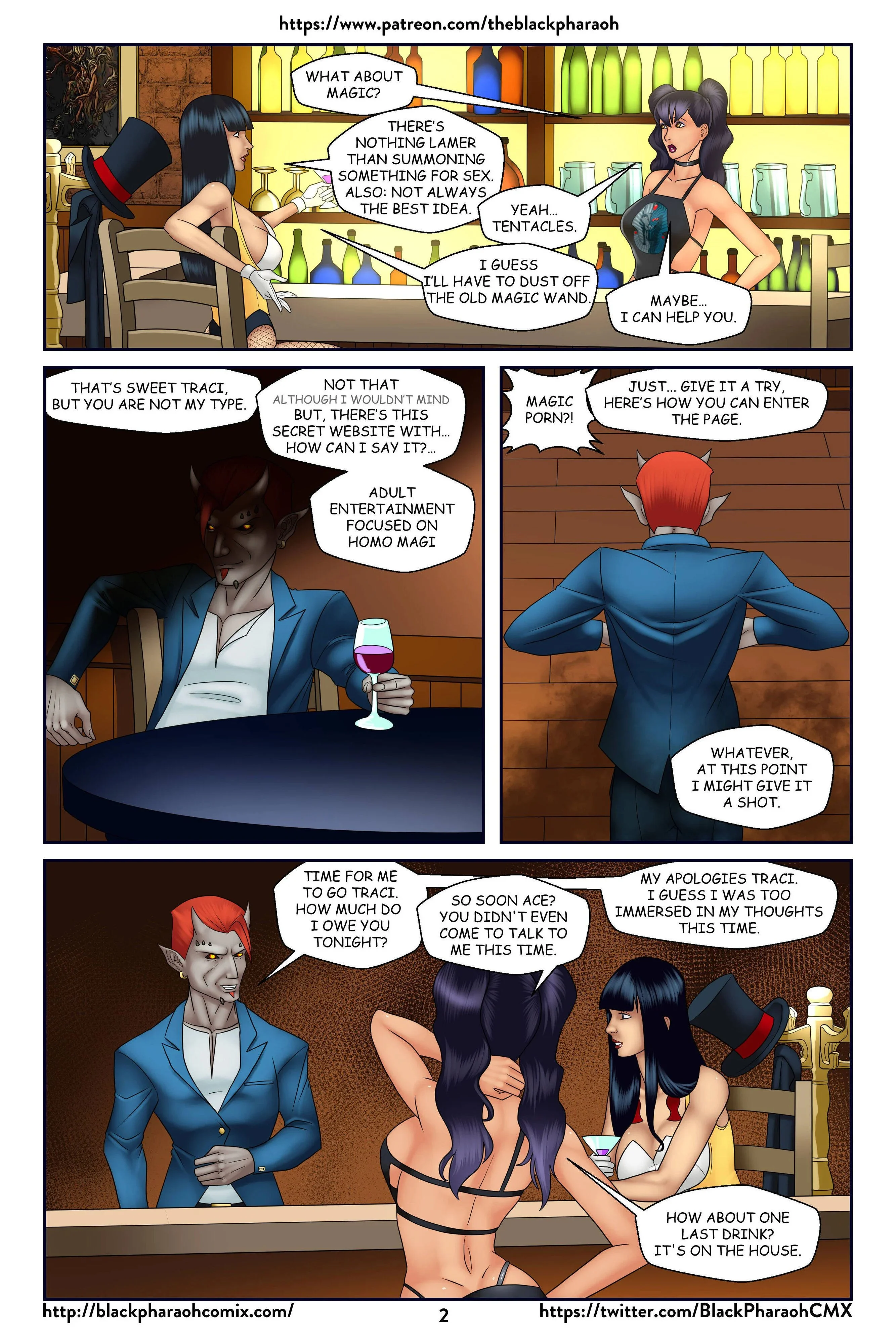 Live Lewd, Dwel Evil (Justice League - 1. Live Lewd, Dwel Evil - [The Black Pharaoh] - Page 3