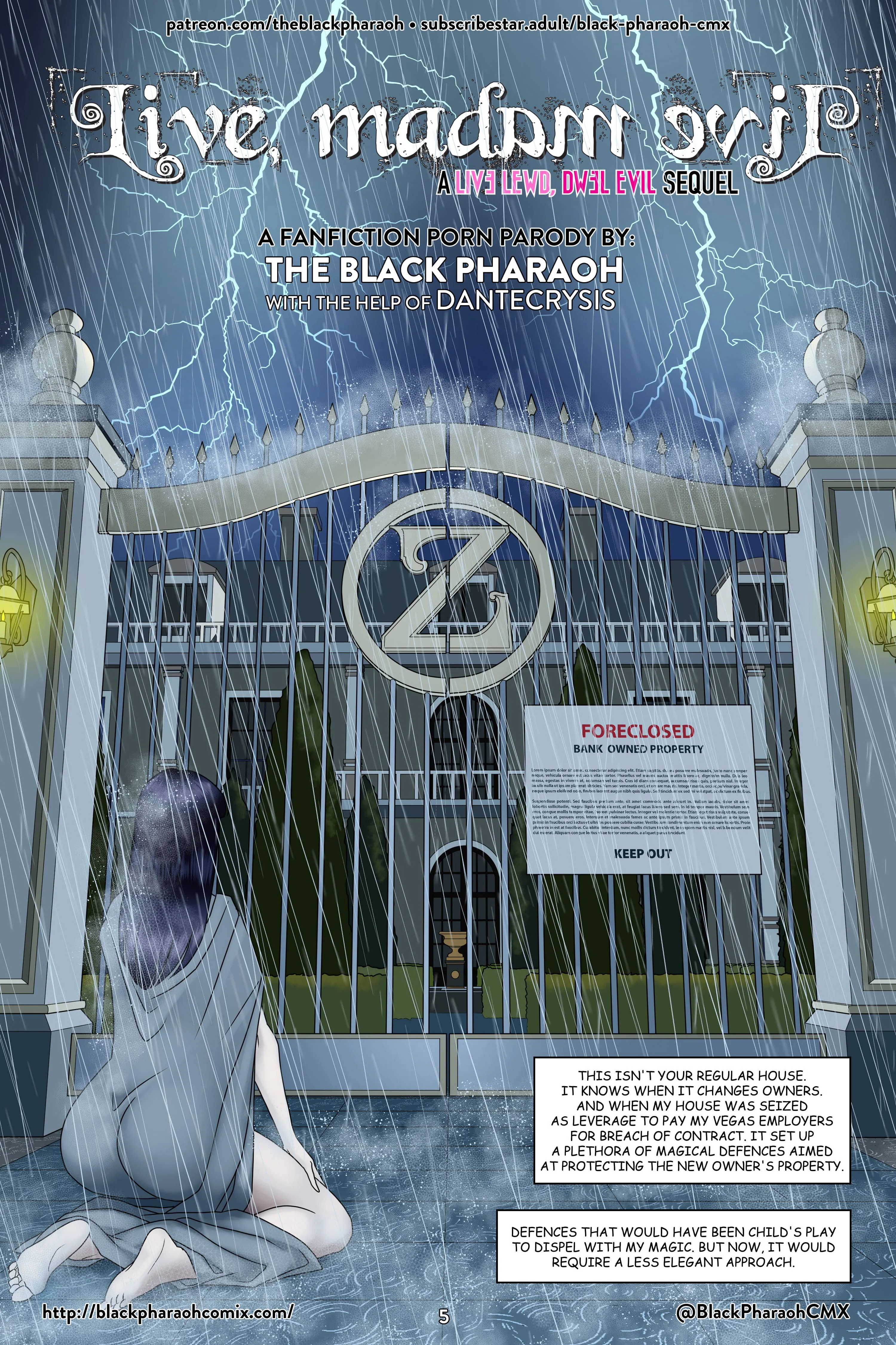 Live Lewd, Dwel Evil (Justice League - 2. Live, Madam Evil - [The Black Pharaoh] - Page 6