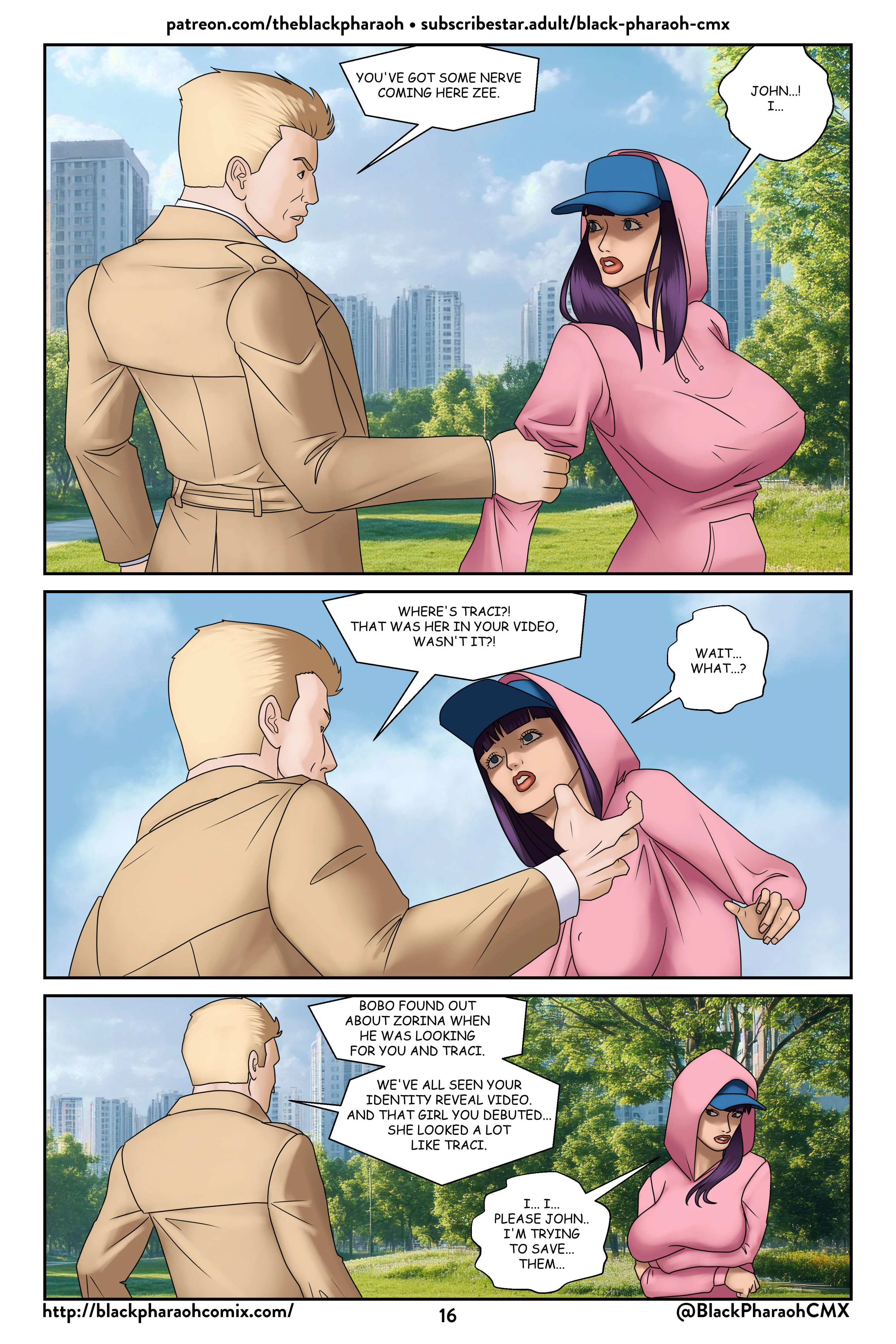 Live Lewd, Dwel Evil (Justice League - 2. Live, Madam Evil - [The Black Pharaoh] - Page 17
