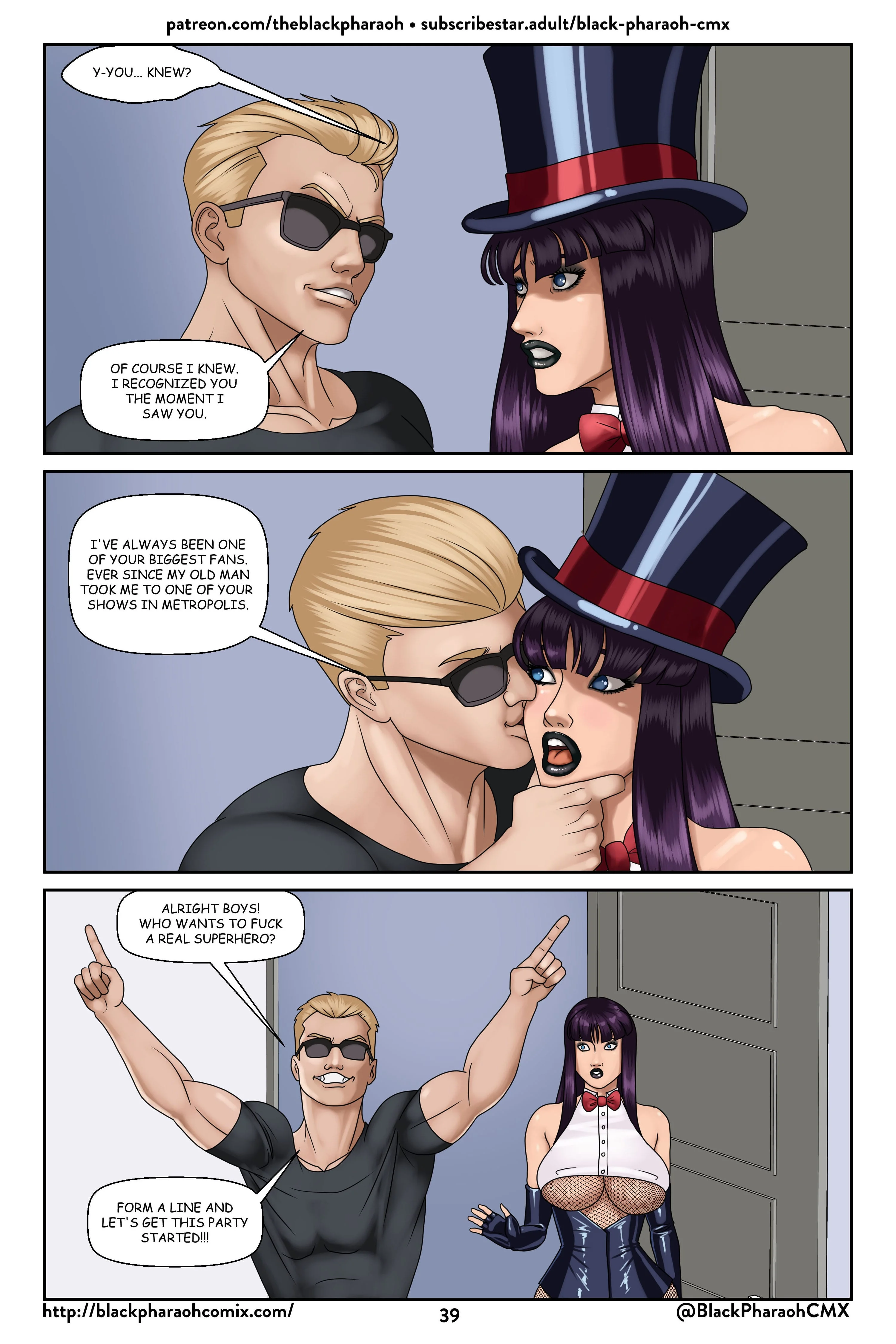 Live Lewd, Dwel Evil (Justice League - 2. Live, Madam Evil - [The Black Pharaoh] - Page 40
