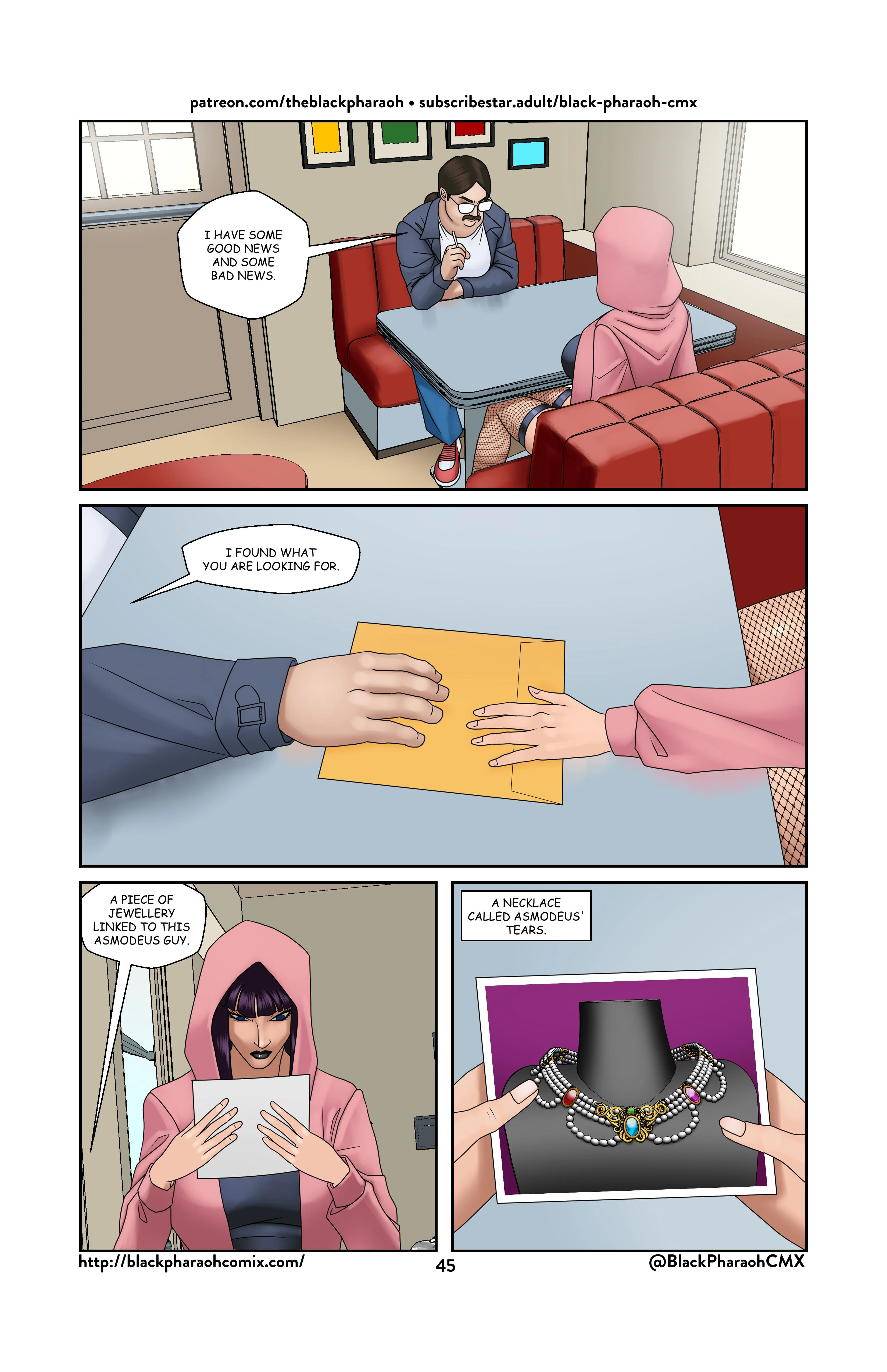 Live Lewd, Dwel Evil (Justice League - 2. Live, Madam Evil - [The Black Pharaoh] - Page 45
