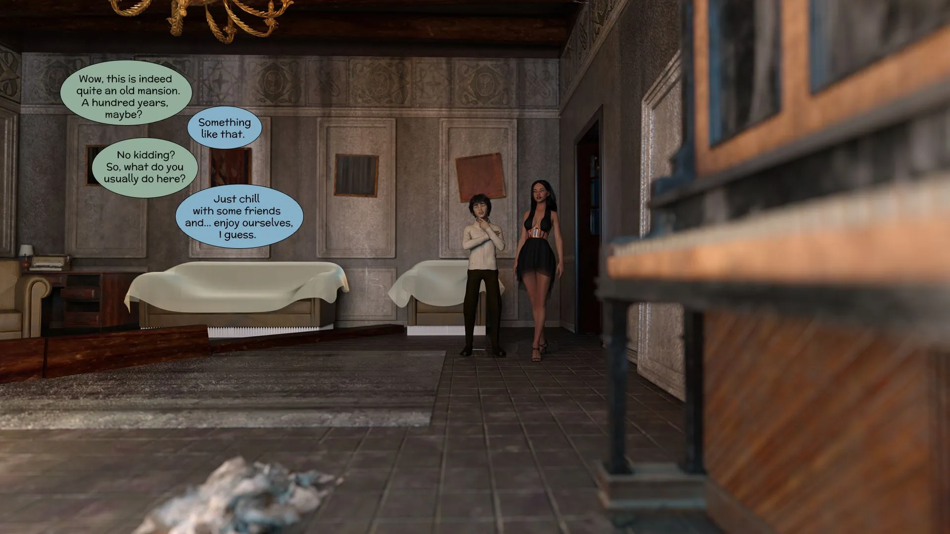 Friends [Kizaru3D] - 1.2 . Friends - Chapter 1 - Part 2 [Kizaru3D] - Page 195