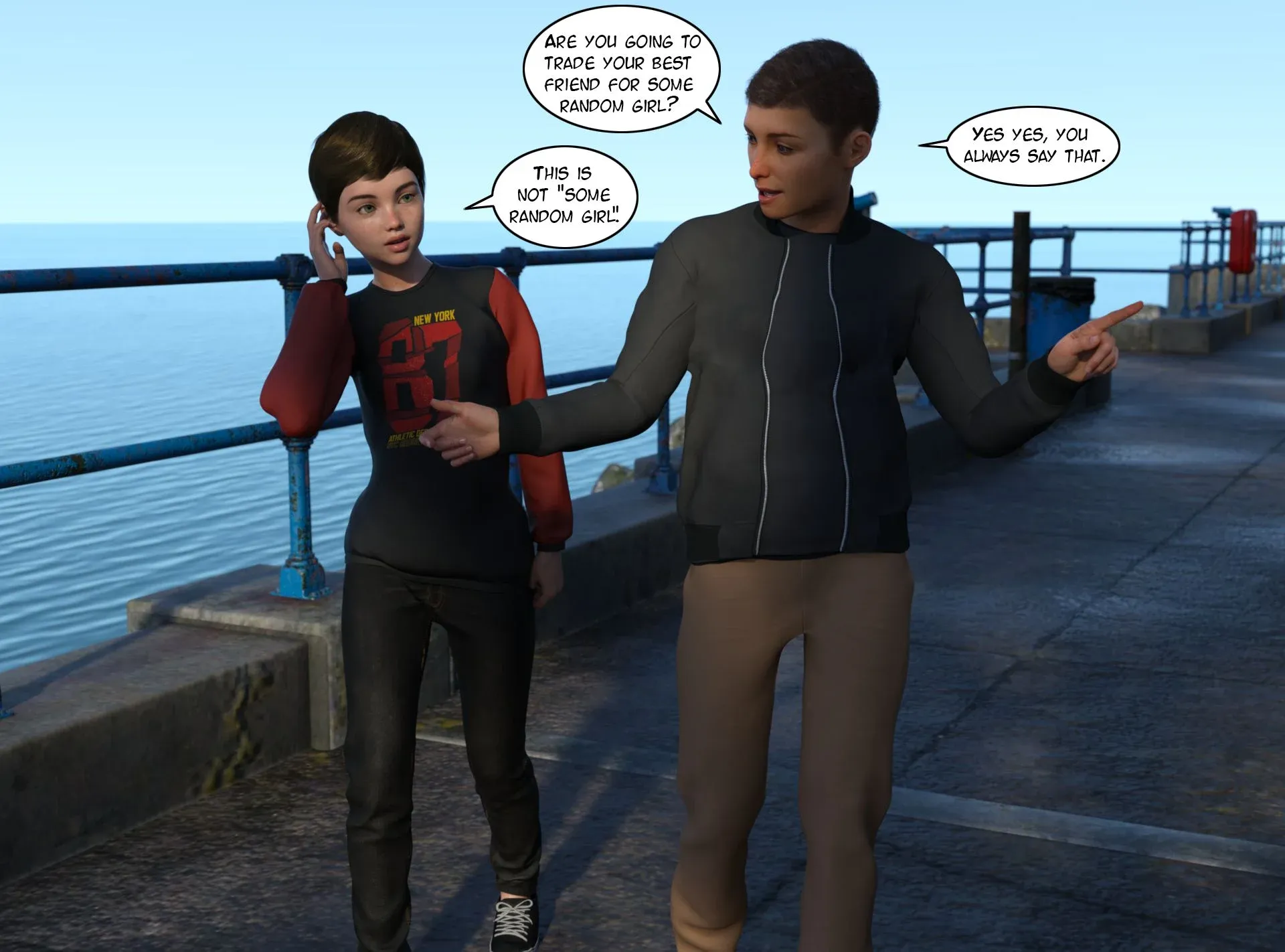Friends [Kizaru3D] - 1.1 . Friends - Chapter 1 - Part 1 [Kizaru3D] - Page 7