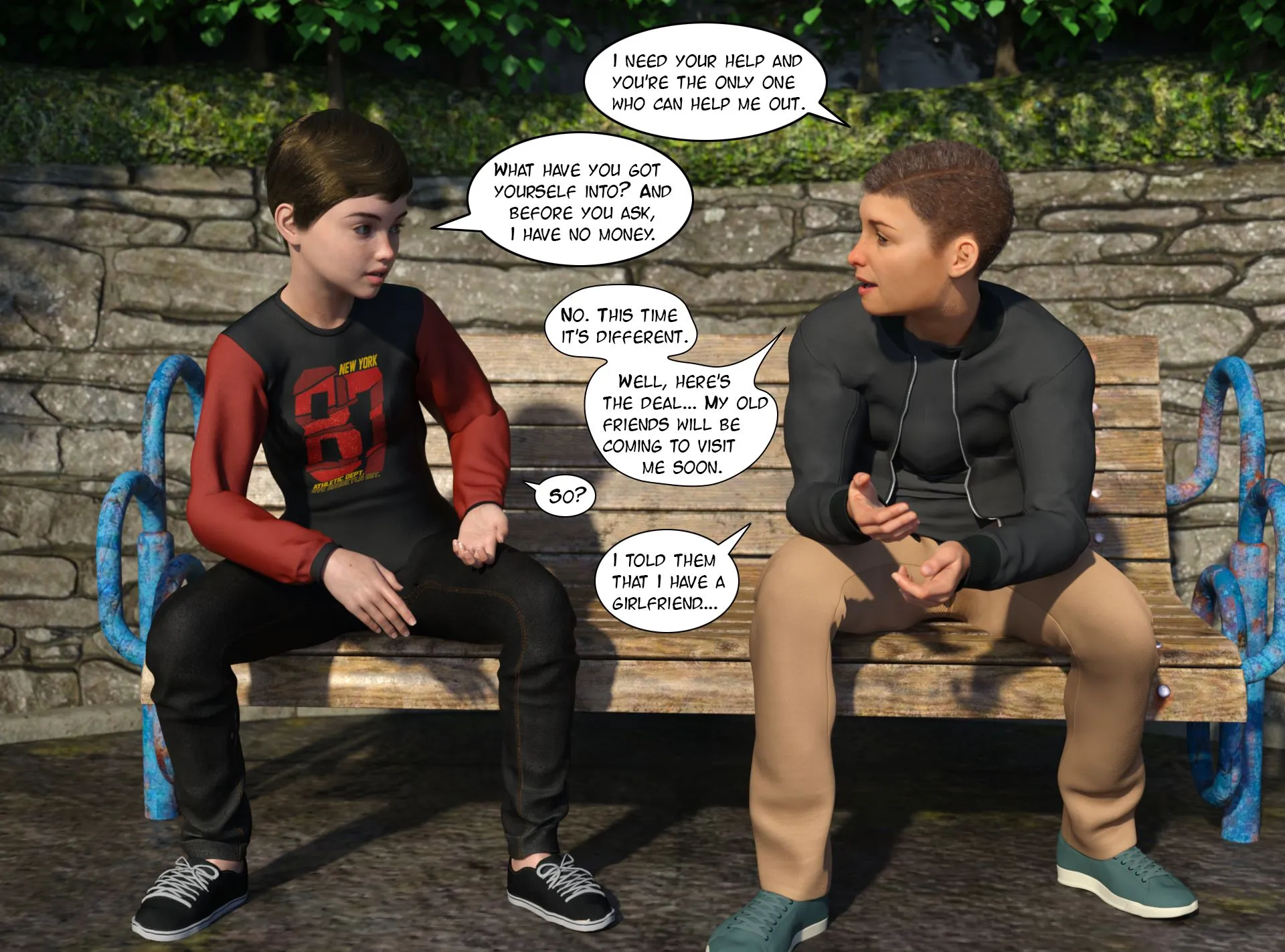 Friends [Kizaru3D] - 1.1 . Friends - Chapter 1 - Part 1 [Kizaru3D] - Page 8