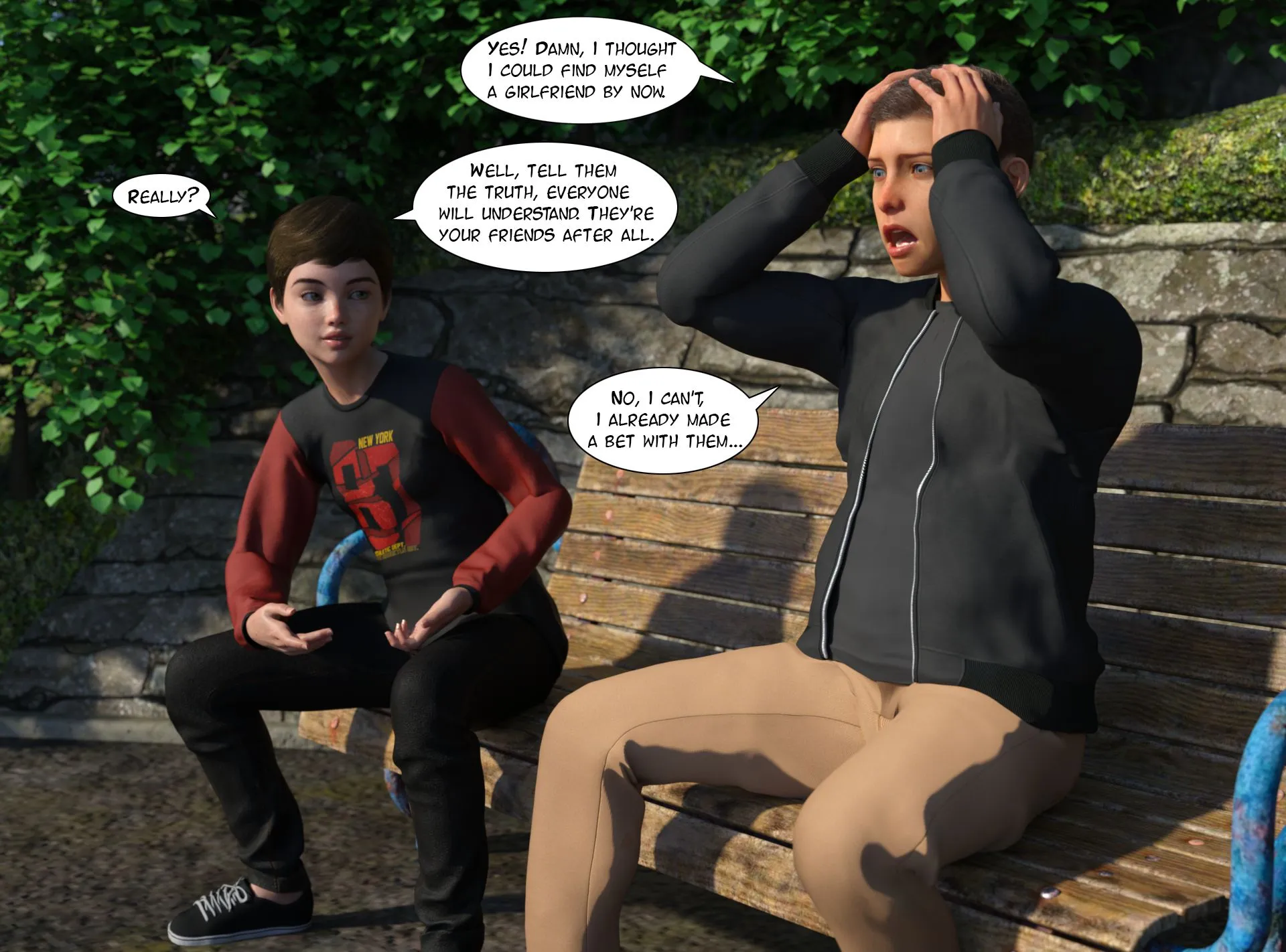 Friends [Kizaru3D] - 1.1 . Friends - Chapter 1 - Part 1 [Kizaru3D] - Page 9