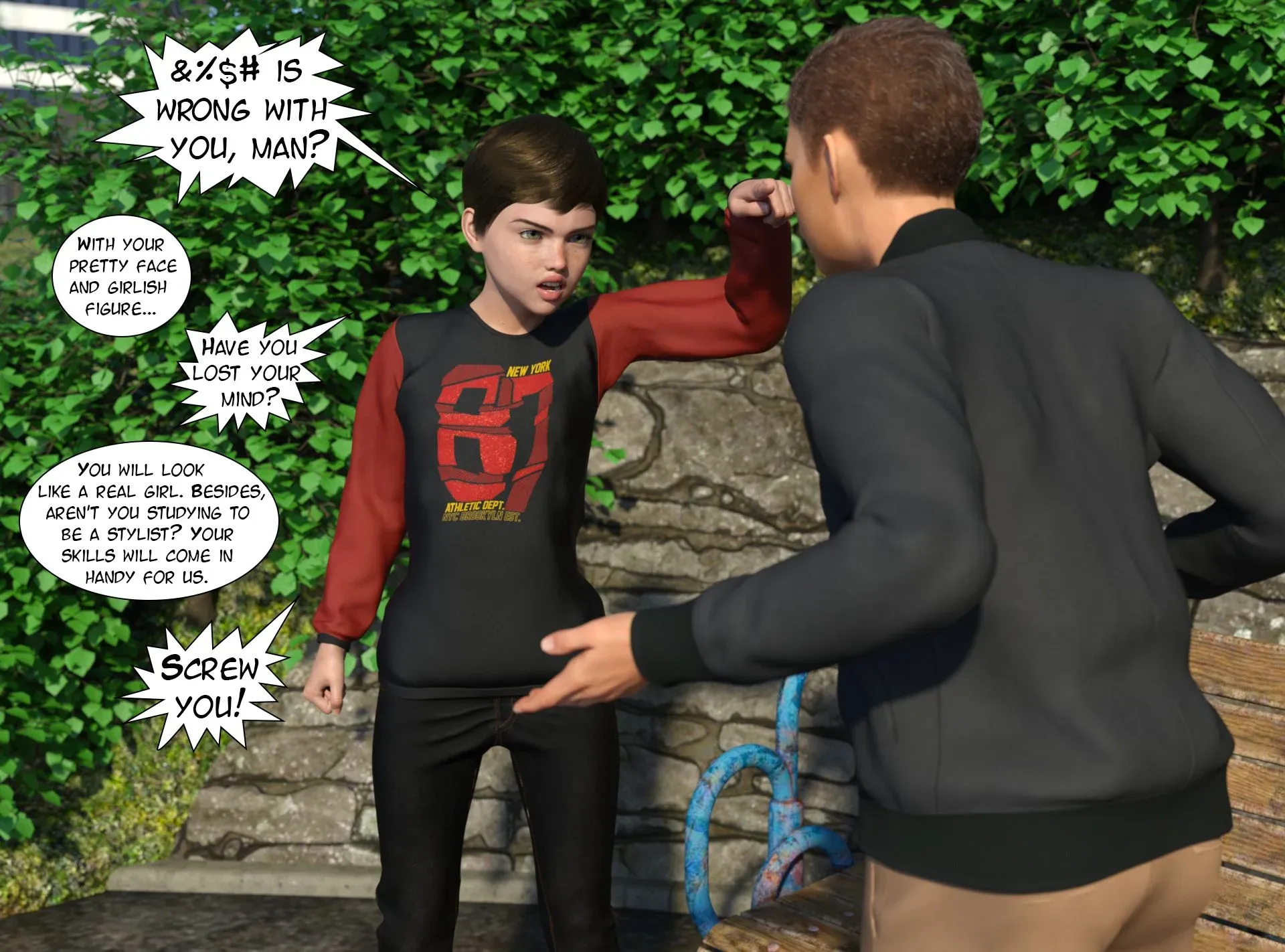 Friends [Kizaru3D] - 1.1 . Friends - Chapter 1 - Part 1 [Kizaru3D] - Page 17
