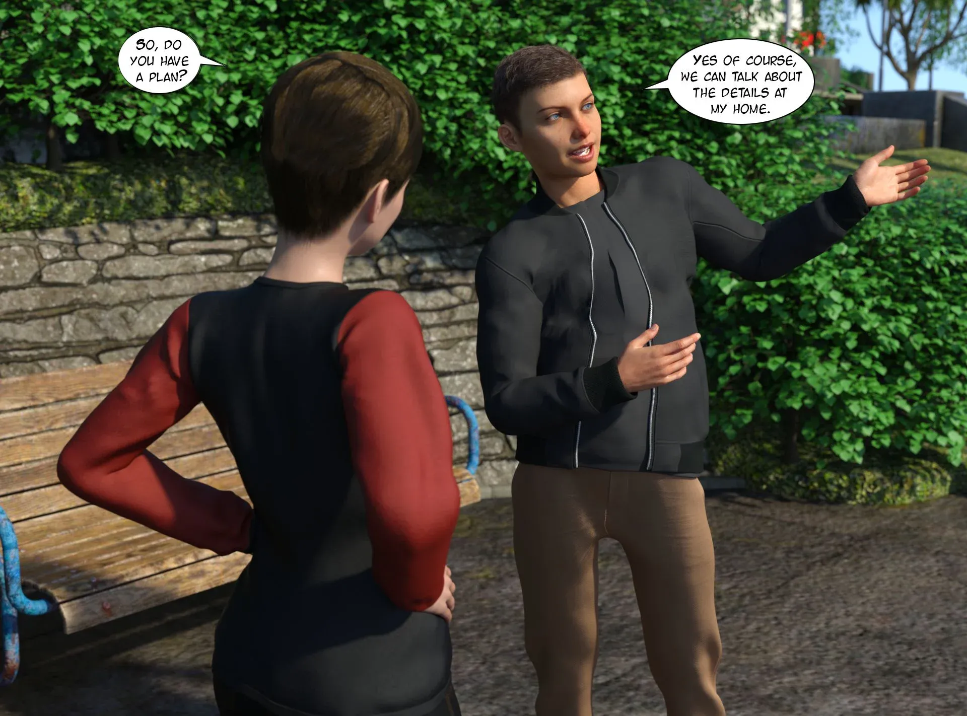 Friends [Kizaru3D] - 1.1 . Friends - Chapter 1 - Part 1 [Kizaru3D] - Page 23