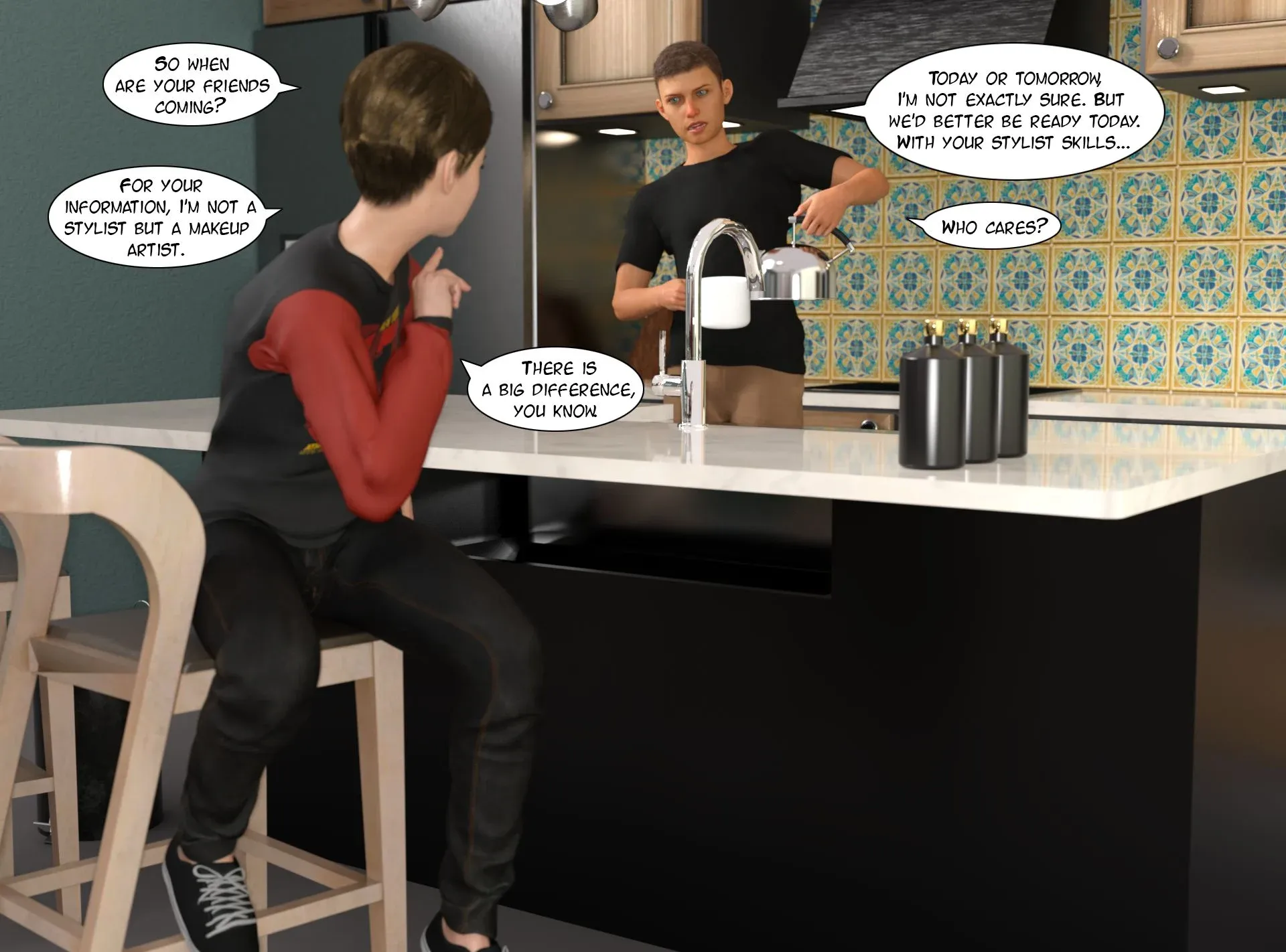 Friends [Kizaru3D] - 1.1 . Friends - Chapter 1 - Part 1 [Kizaru3D] - Page 24