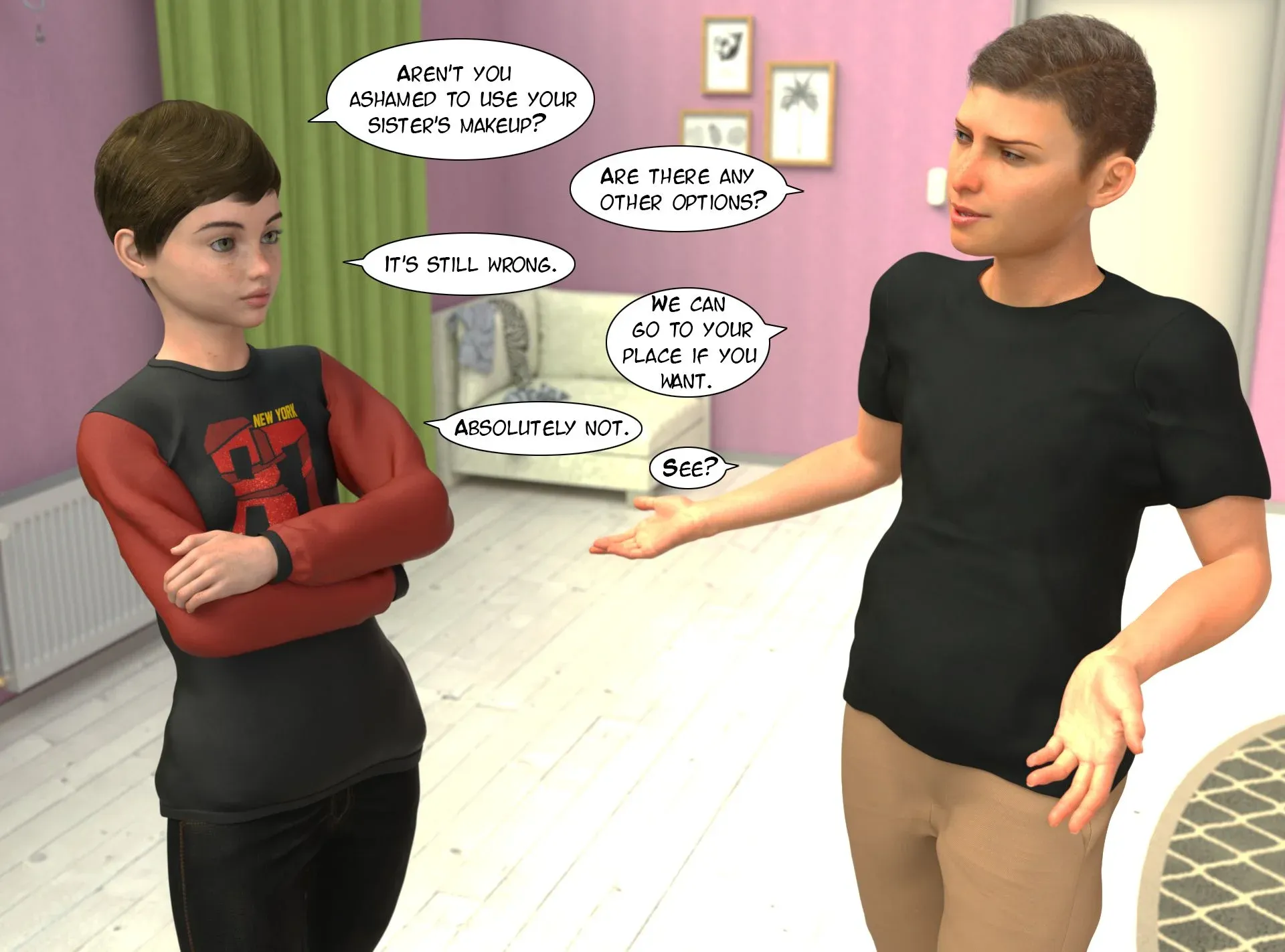 Friends [Kizaru3D] - 1.1 . Friends - Chapter 1 - Part 1 [Kizaru3D] - Page 34