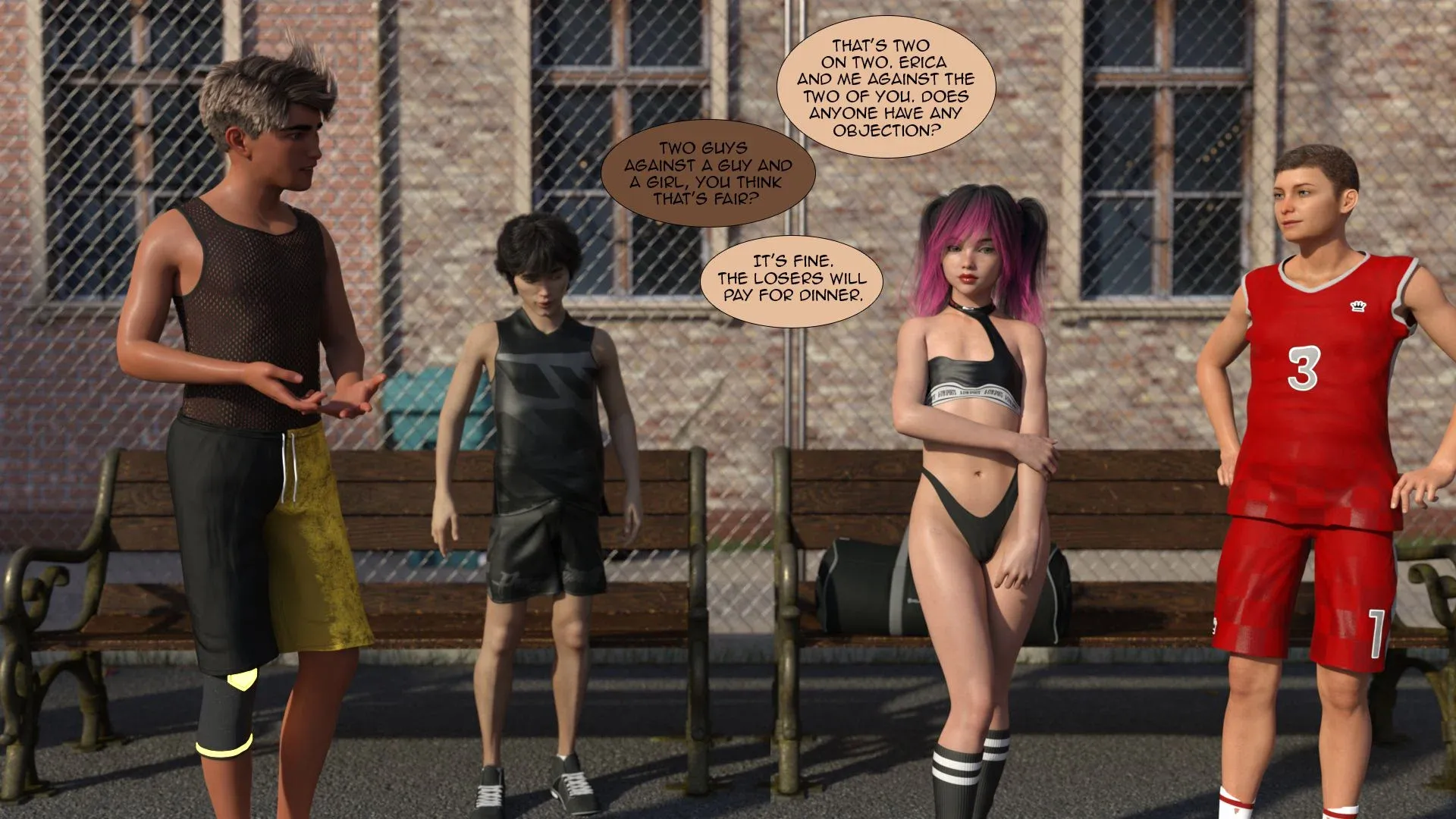 Friends [Kizaru3D] - 1.1 . Friends - Chapter 1 - Part 1 [Kizaru3D] - Page 140