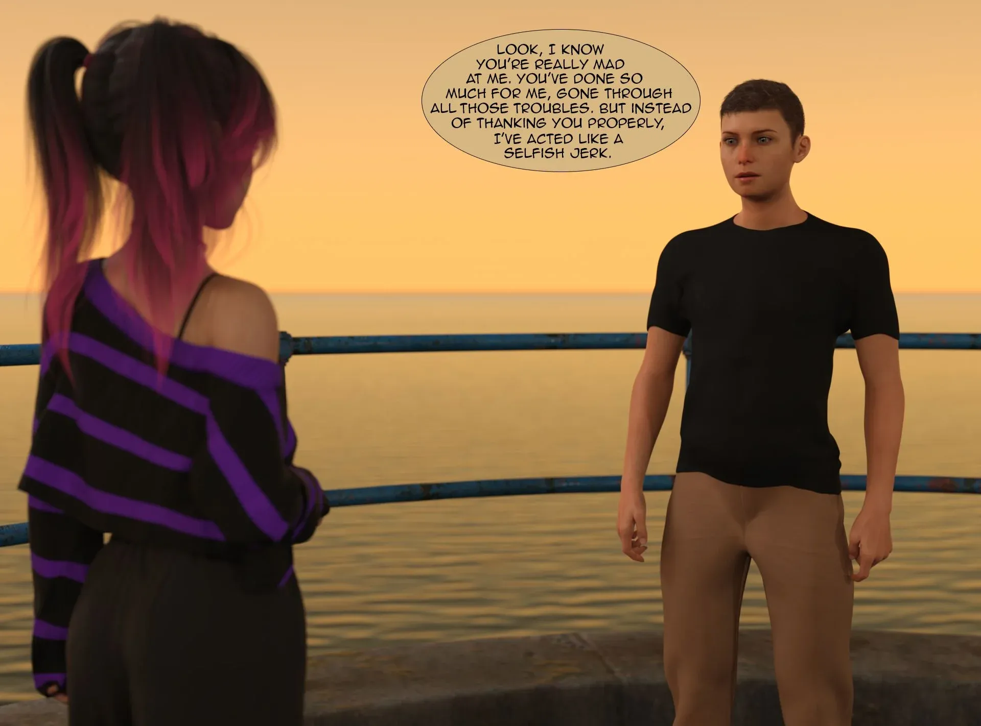 Friends [Kizaru3D] - 1.1 . Friends - Chapter 1 - Part 1 [Kizaru3D] - Page 354