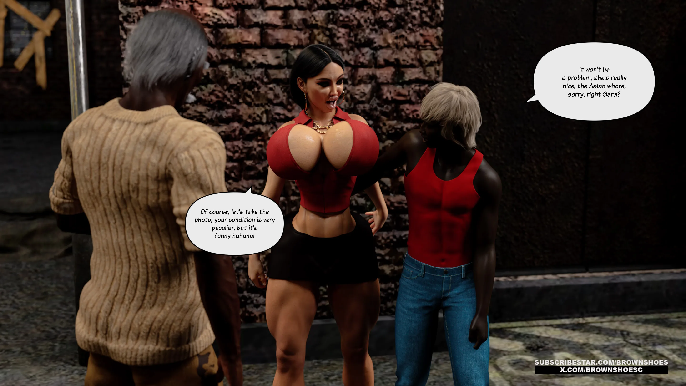 Cheating Sluts Bimbo Wifes – C.S.B.W [Brown Shoes] - 4 . Cheating Sluts Bimbo Wifes - Chapter 4 - Page 5
