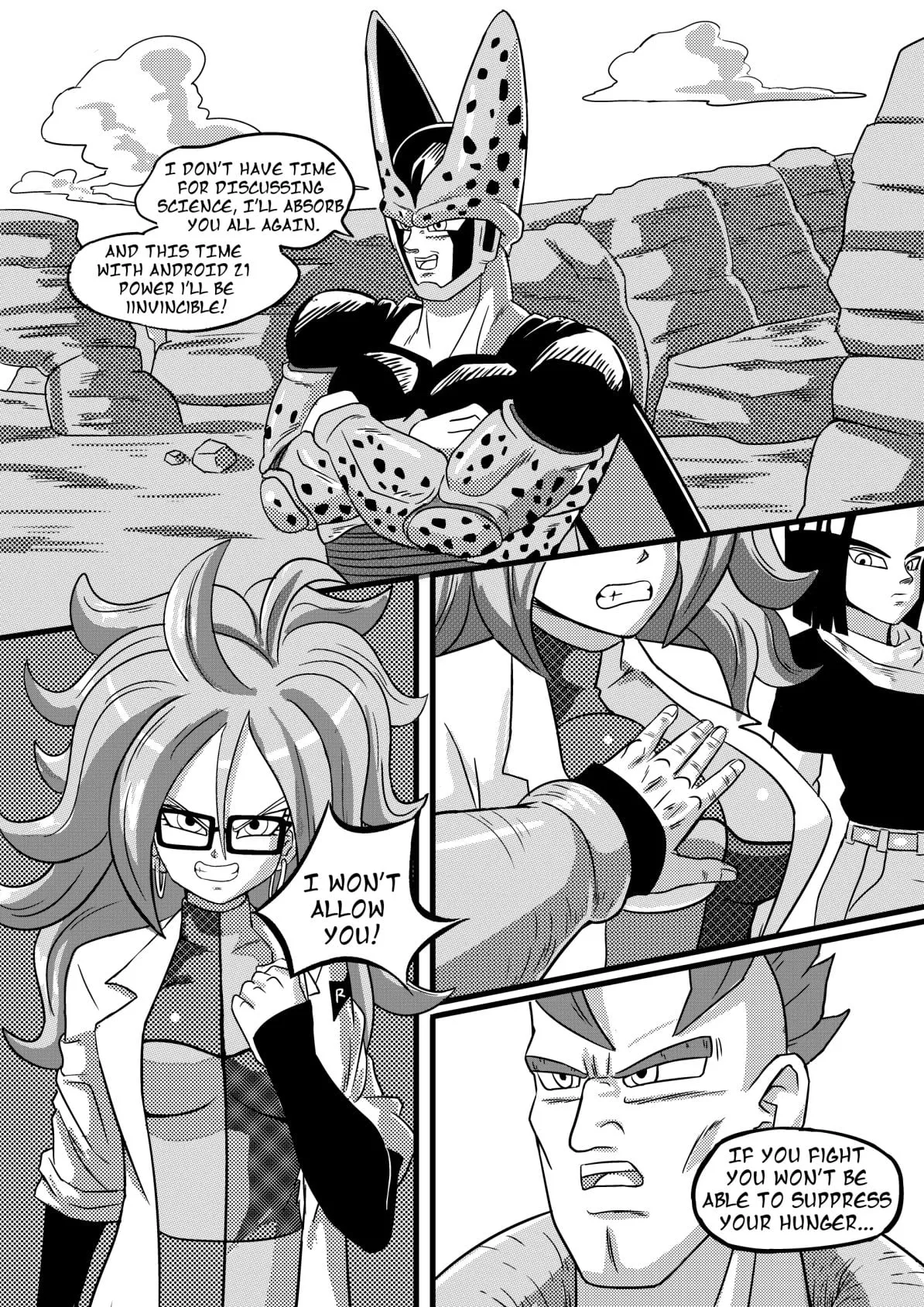 Android Fighterz (Dragon Ball Z) - 1 . Android Fighterz - Chapter 1 [Pink Pawg] - Page 2
