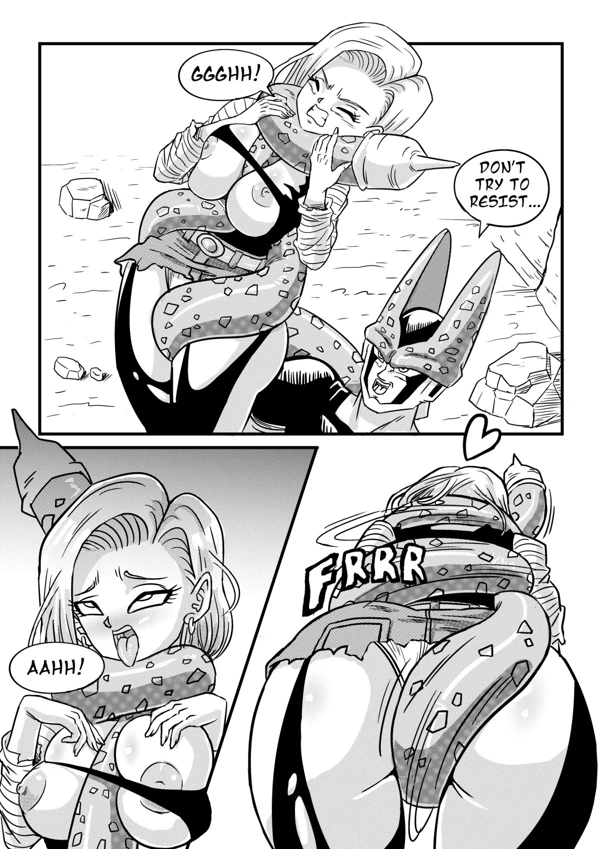 Android Fighterz (Dragon Ball Z) - 1 . Android Fighterz - Chapter 1 [Pink Pawg] - Page 5