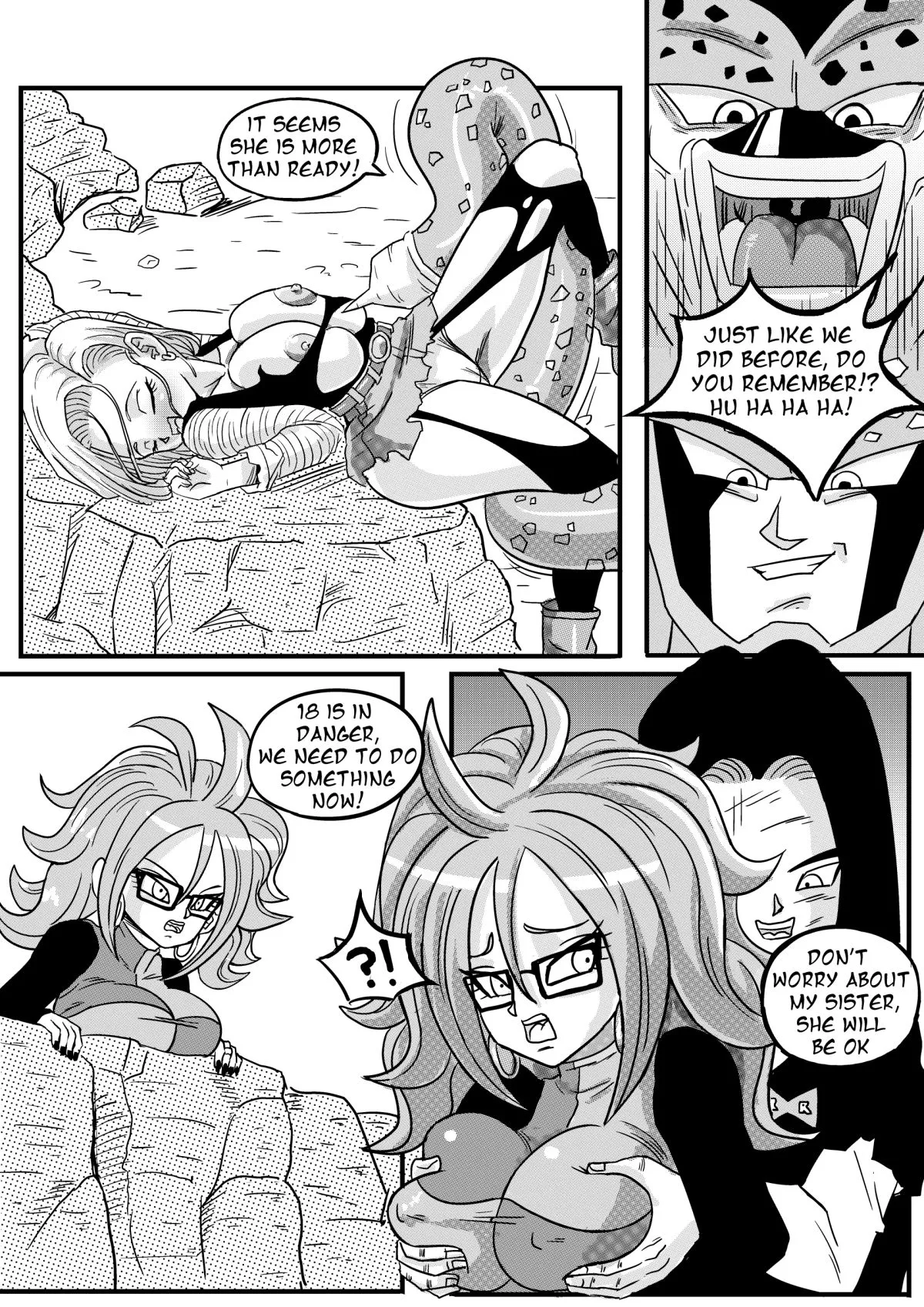 Android Fighterz (Dragon Ball Z) - 1 . Android Fighterz - Chapter 1 [Pink Pawg] - Page 6
