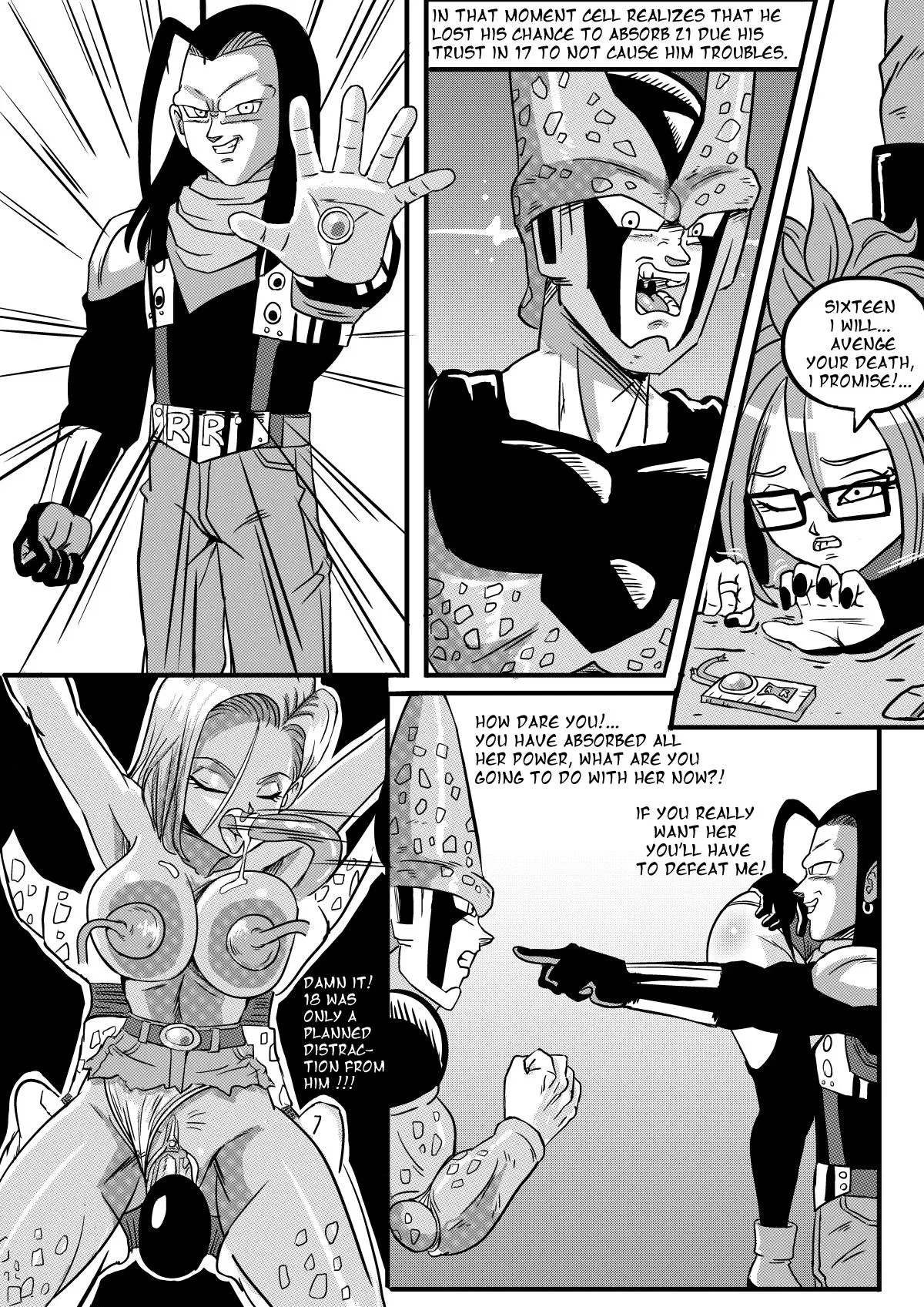 Android Fighterz (Dragon Ball Z) - 1 . Android Fighterz - Chapter 1 [Pink Pawg] - Page 13
