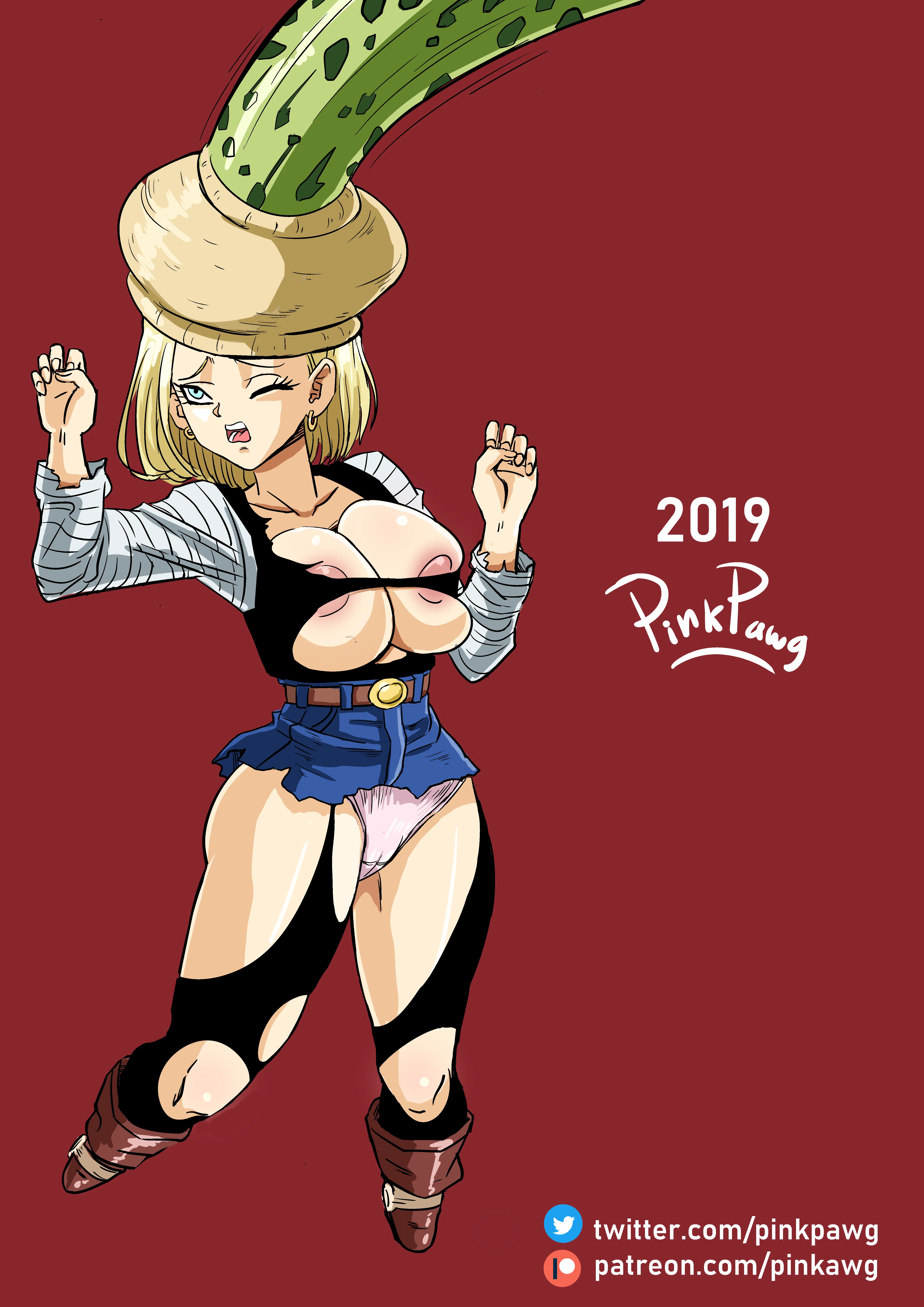 Android Fighterz (Dragon Ball Z) - 1 . Android Fighterz - Chapter 1 [Pink Pawg] - Page 14