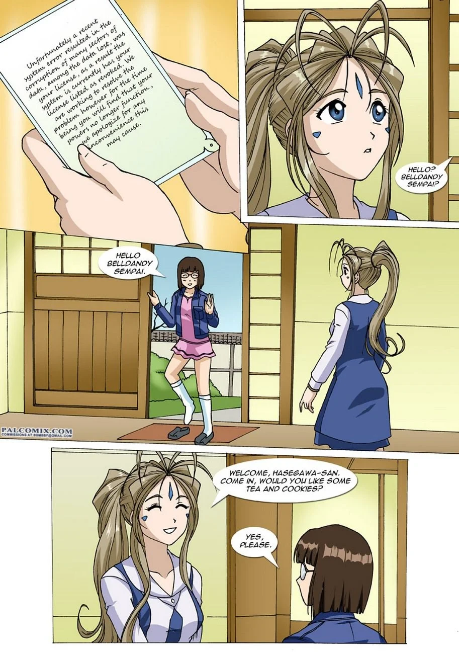 Ah! Enslavement of my Goddess [Palcomix] - 1 . Ah! Enslavement Of My Goddess - Page 2