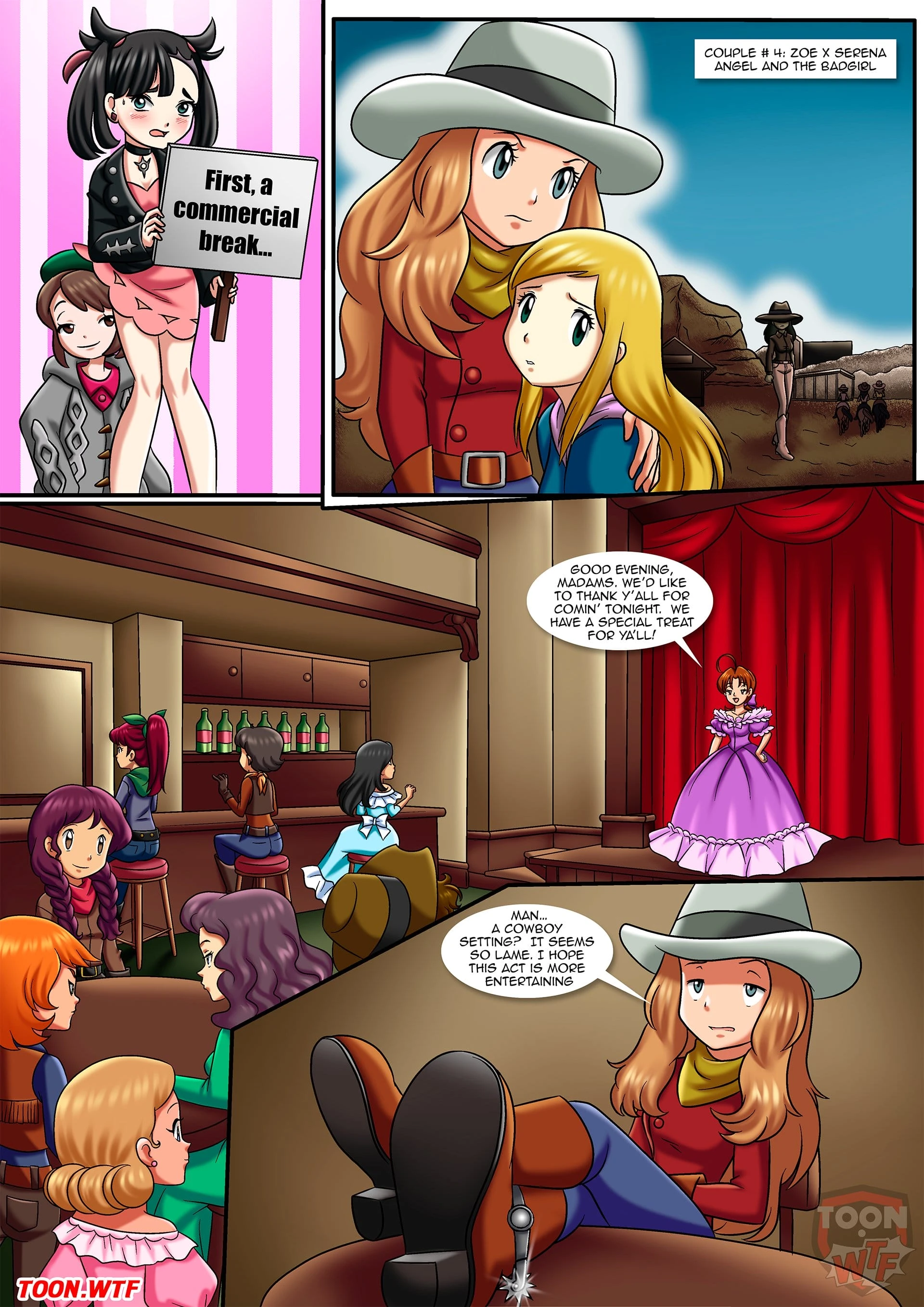 Lesbian Fantasy Island [Palcomix] - 4 . Lesbian Fantasy Island - Continues - Chapter 4 (Digimon , Pokemon) [Palcomix] - Page 7