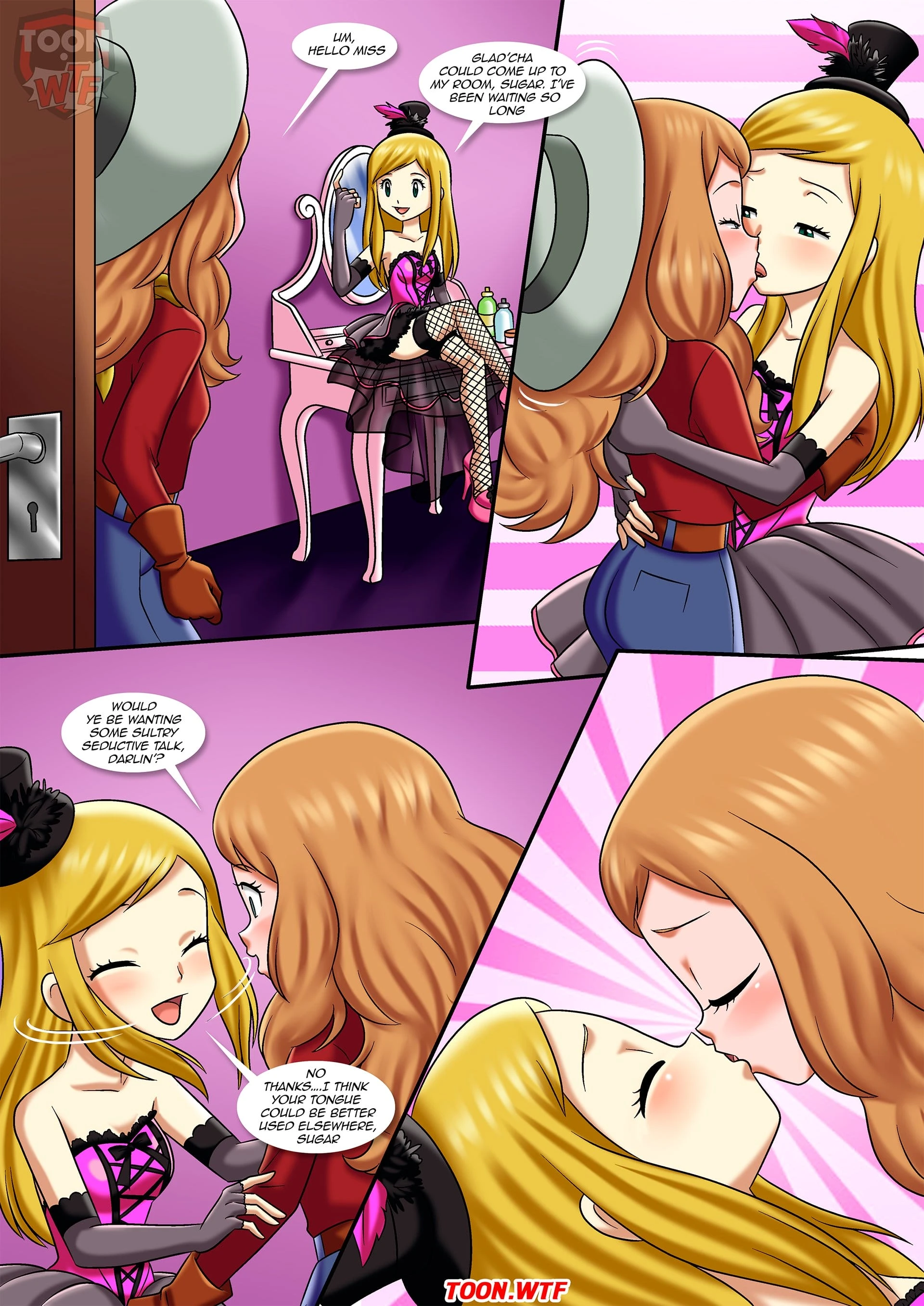 Lesbian Fantasy Island [Palcomix] - 4 . Lesbian Fantasy Island - Continues - Chapter 4 (Digimon , Pokemon) [Palcomix] - Page 10