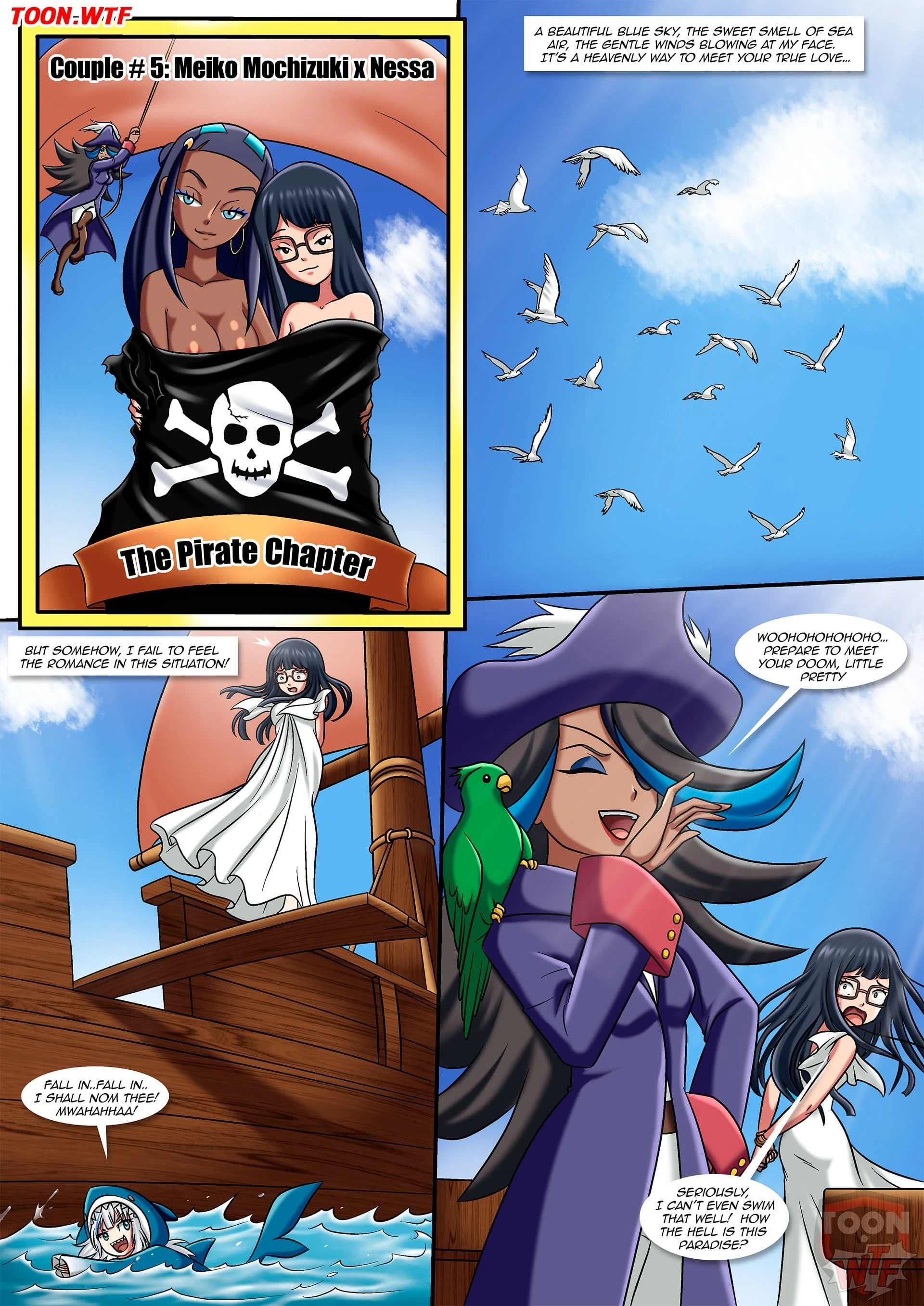 Lesbian Fantasy Island [Palcomix] - 4 . Lesbian Fantasy Island - Continues - Chapter 4 (Digimon , Pokemon) [Palcomix] - Page 16