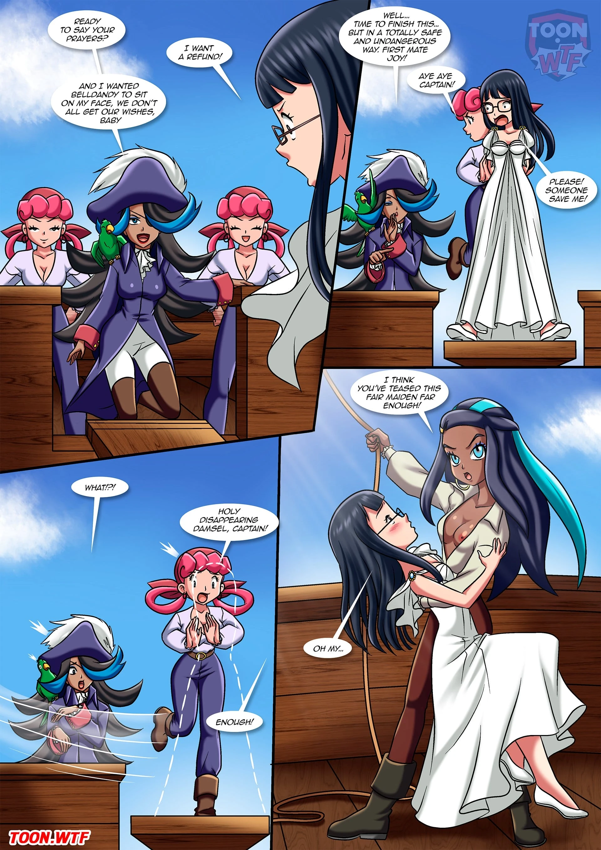 Lesbian Fantasy Island [Palcomix] - 4 . Lesbian Fantasy Island - Continues - Chapter 4 (Digimon , Pokemon) [Palcomix] - Page 17