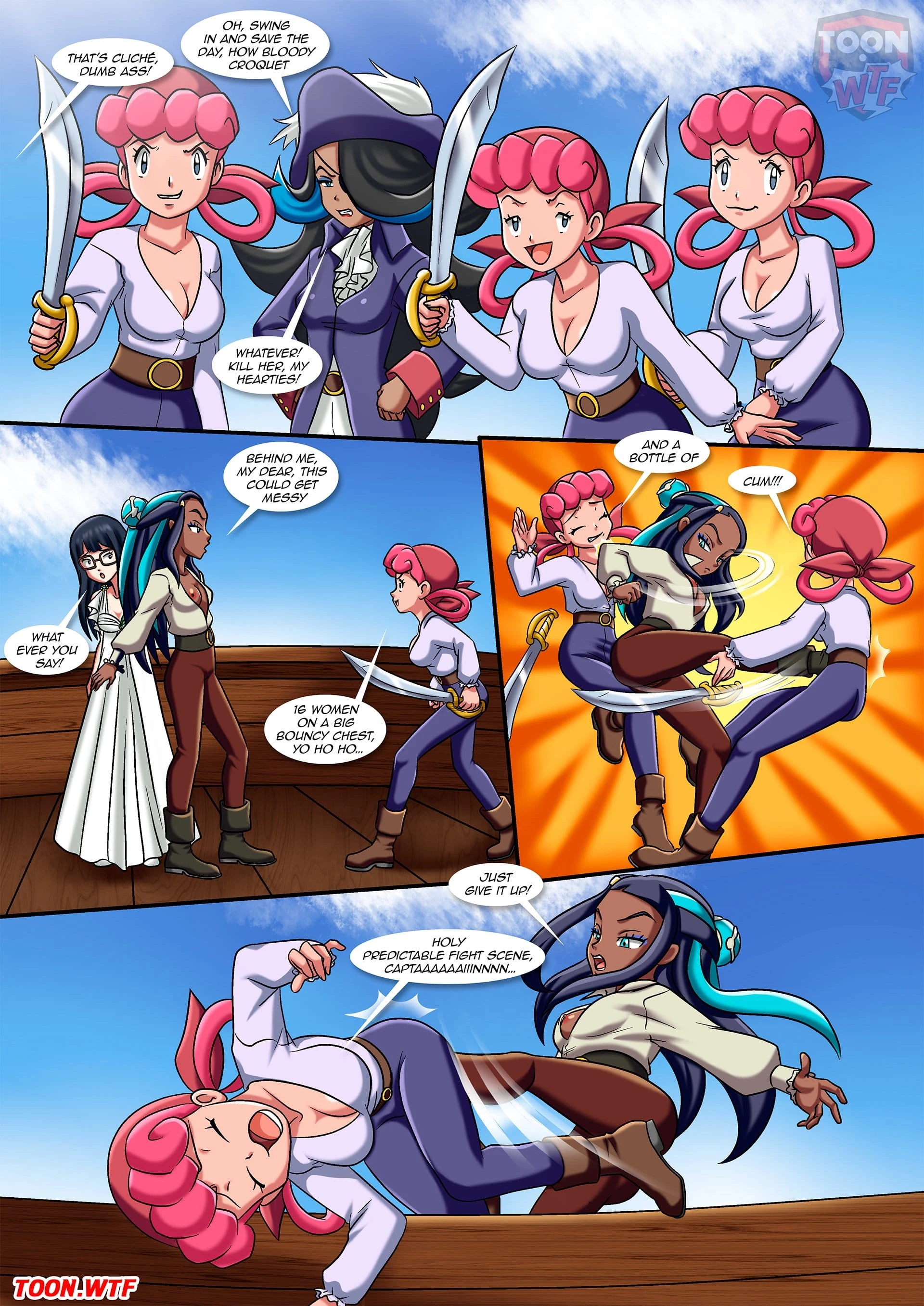 Lesbian Fantasy Island [Palcomix] - 4 . Lesbian Fantasy Island - Continues - Chapter 4 (Digimon , Pokemon) [Palcomix] - Page 18