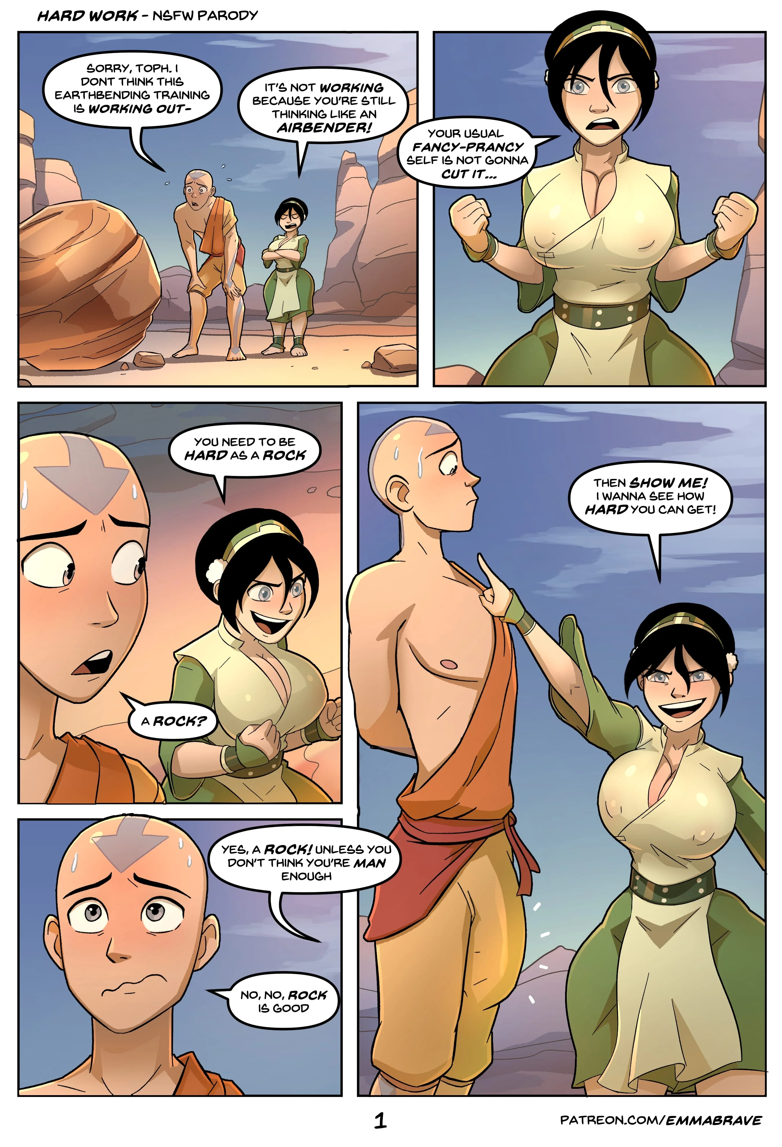 After Avatar [EmmaBrave] - 4.5 . Hard Work - Chapter 4.5 (Avatar The Last Airbender) - Page 1