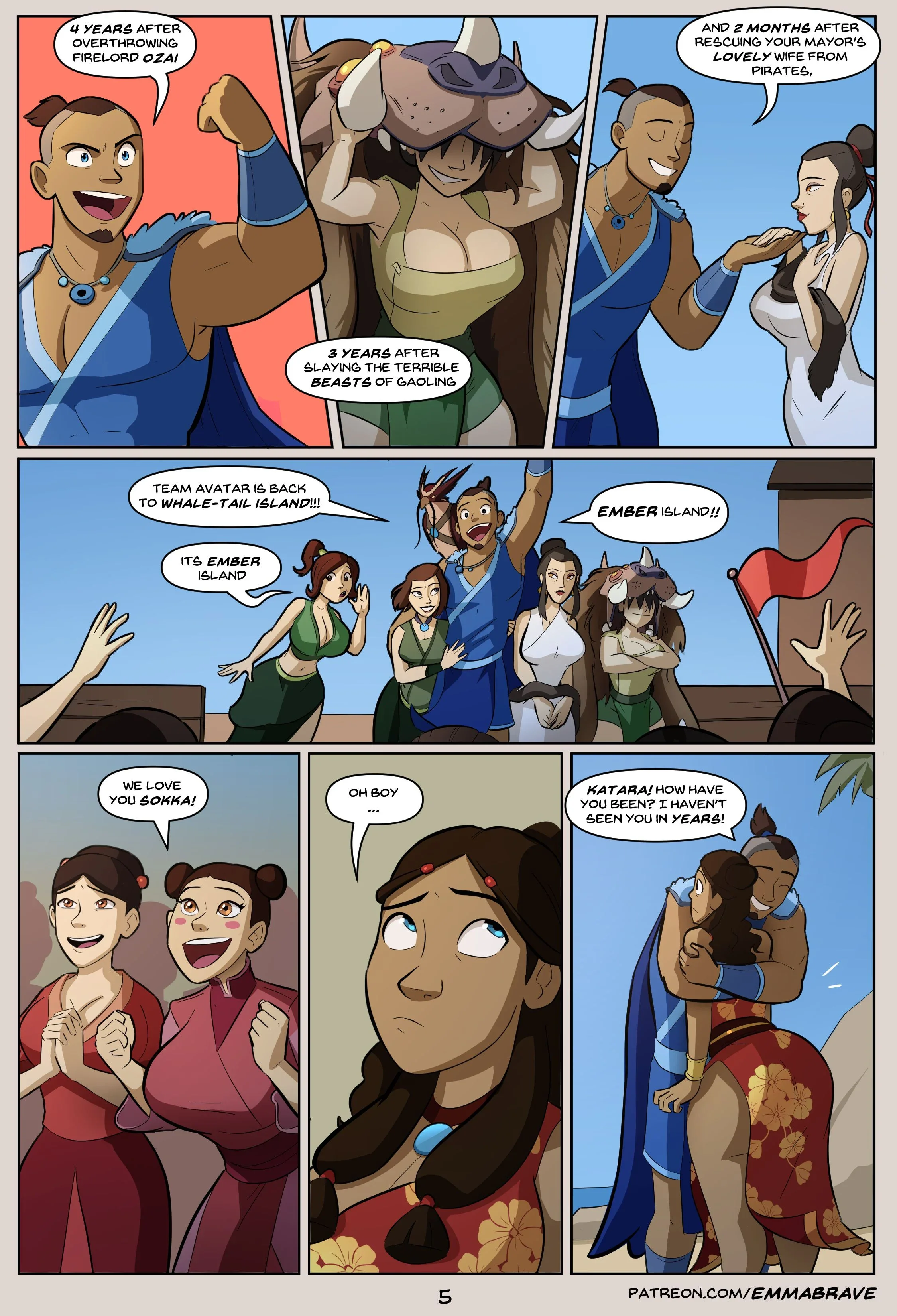 After Avatar [EmmaBrave] - 4 . After Avatar - Chapter 4 (Avatar The Last Airbender) - Page 7