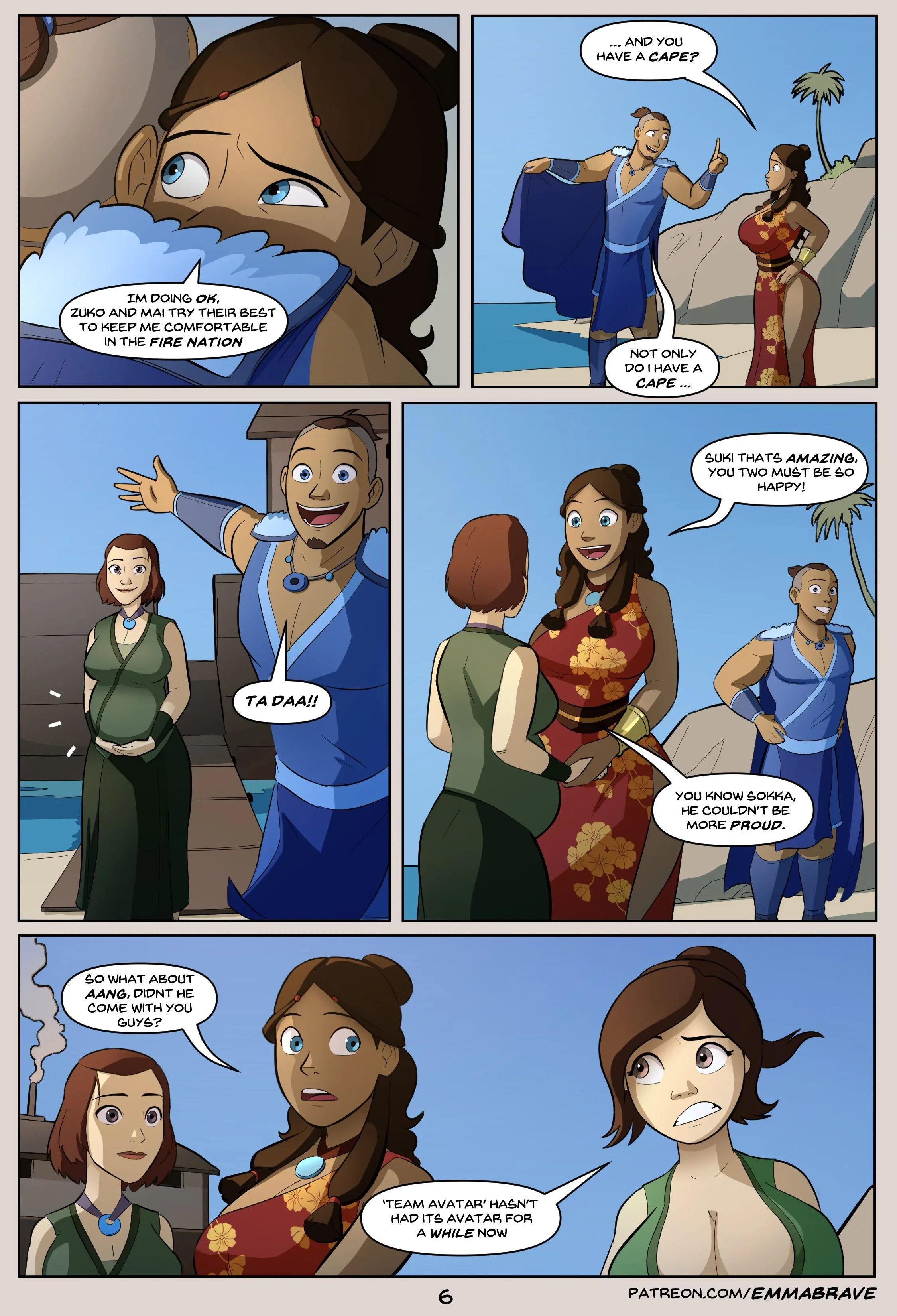 After Avatar [EmmaBrave] - 4 . After Avatar - Chapter 4 (Avatar The Last Airbender) - Page 8