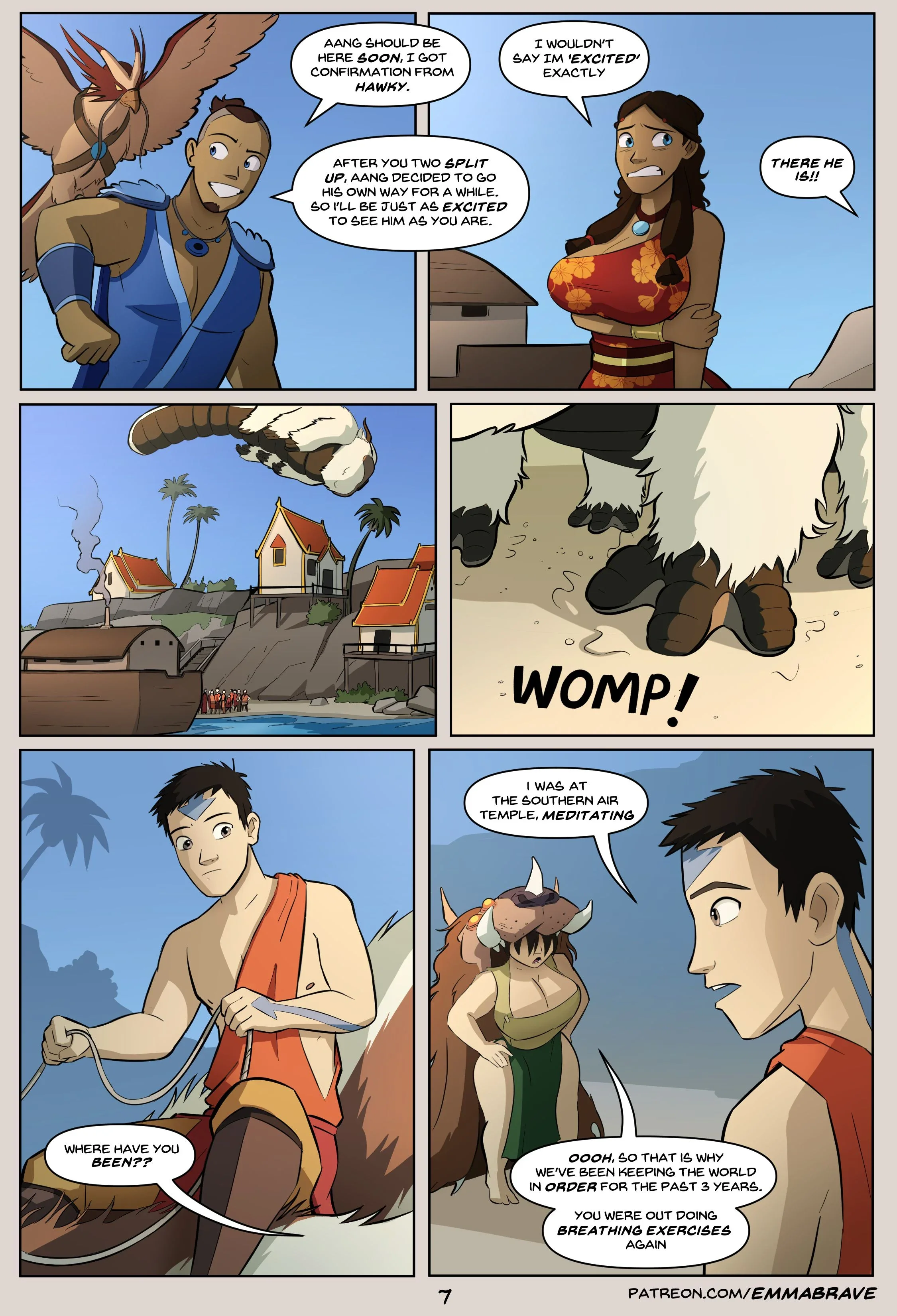 After Avatar [EmmaBrave] - 4 . After Avatar - Chapter 4 (Avatar The Last Airbender) - Page 9