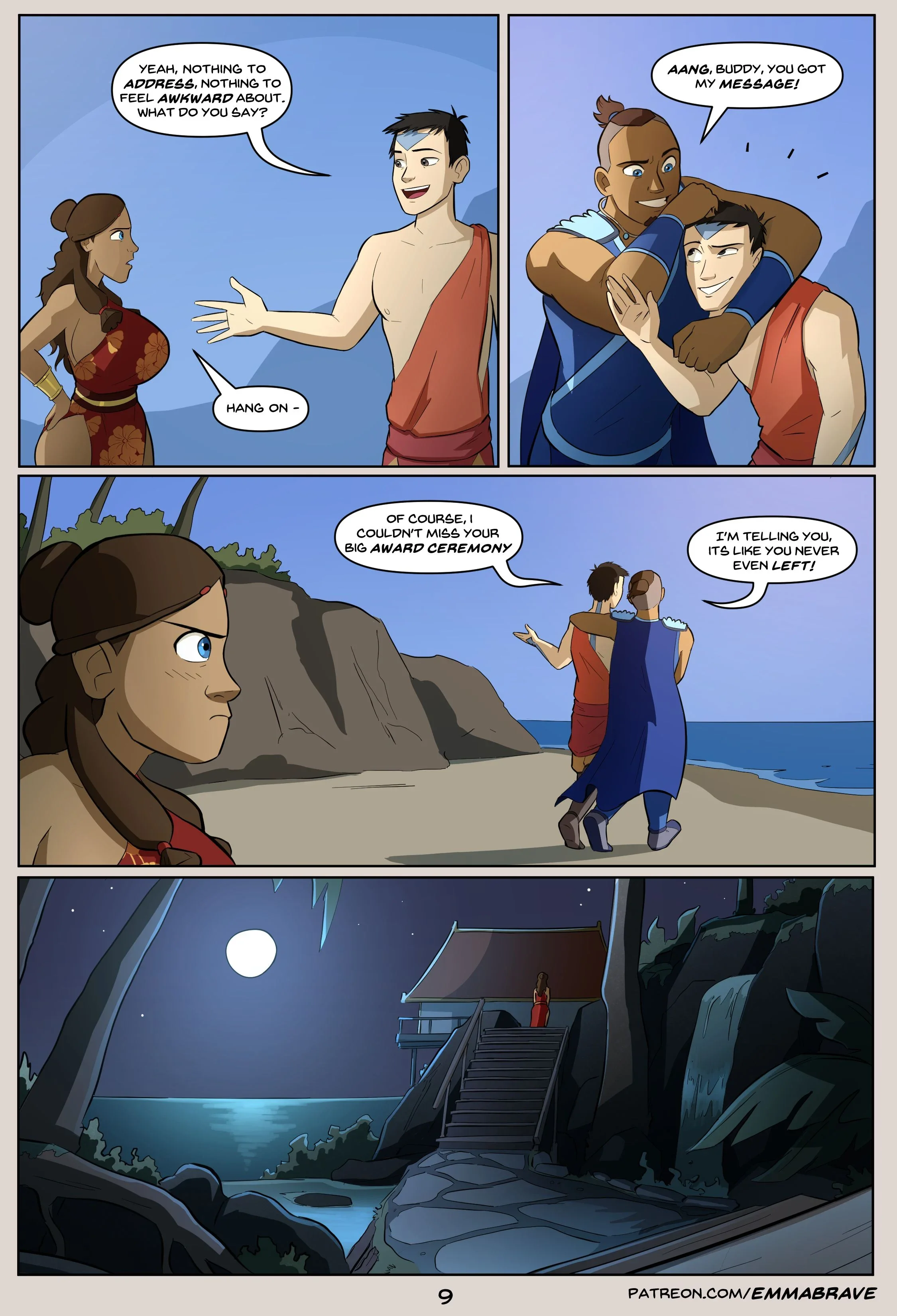 After Avatar [EmmaBrave] - 4 . After Avatar - Chapter 4 (Avatar The Last Airbender) - Page 11