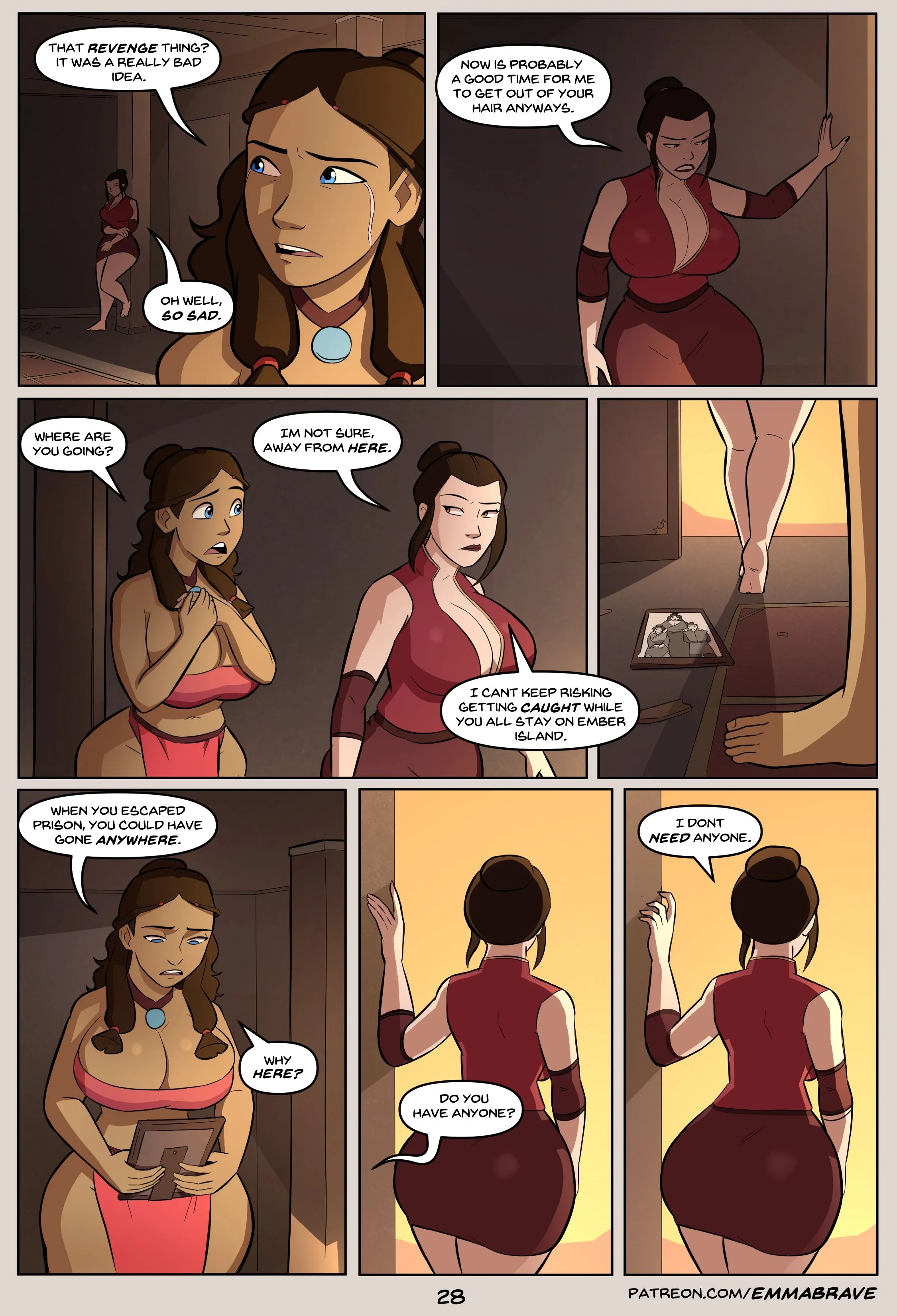After Avatar [EmmaBrave] - 4 . After Avatar - Chapter 4 (Avatar The Last Airbender) - Page 30