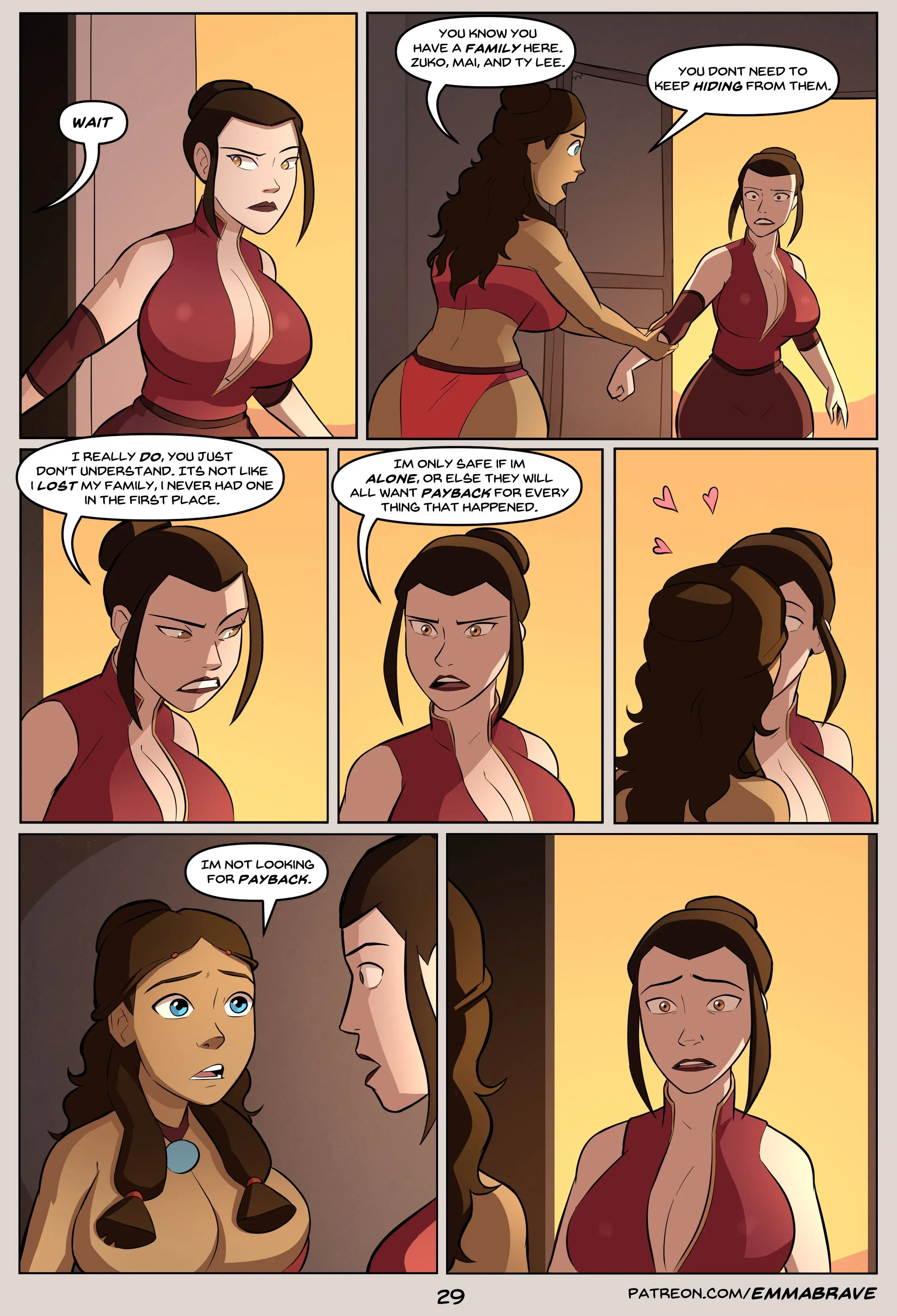 After Avatar [EmmaBrave] - 4 . After Avatar - Chapter 4 (Avatar The Last Airbender) - Page 31