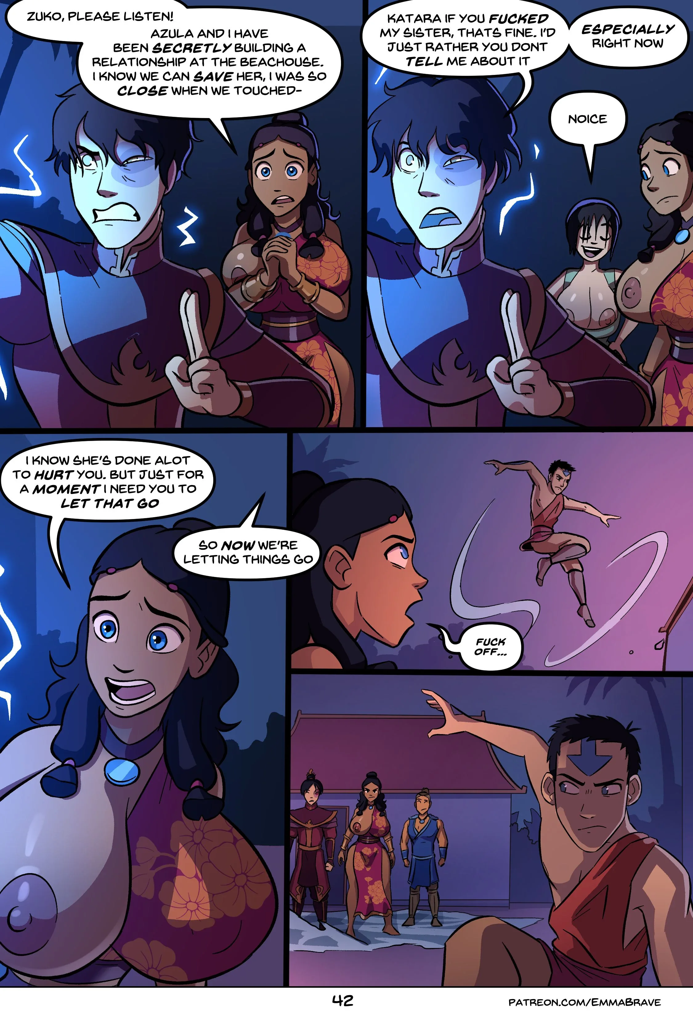 After Avatar [EmmaBrave] - 4 . After Avatar - Chapter 4 (Avatar The Last Airbender) - Page 44