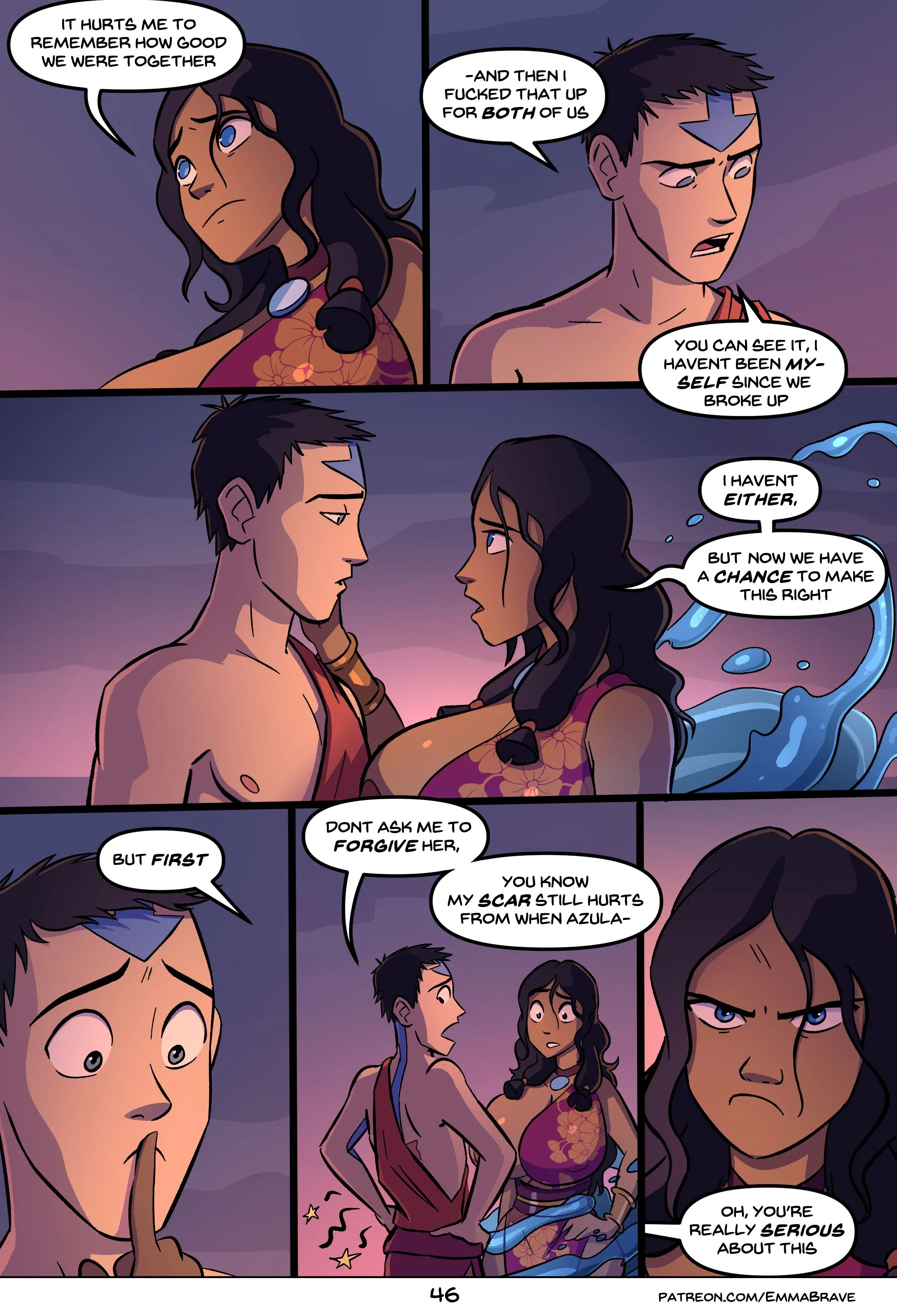 After Avatar [EmmaBrave] - 4 . After Avatar - Chapter 4 (Avatar The Last Airbender) - Page 48