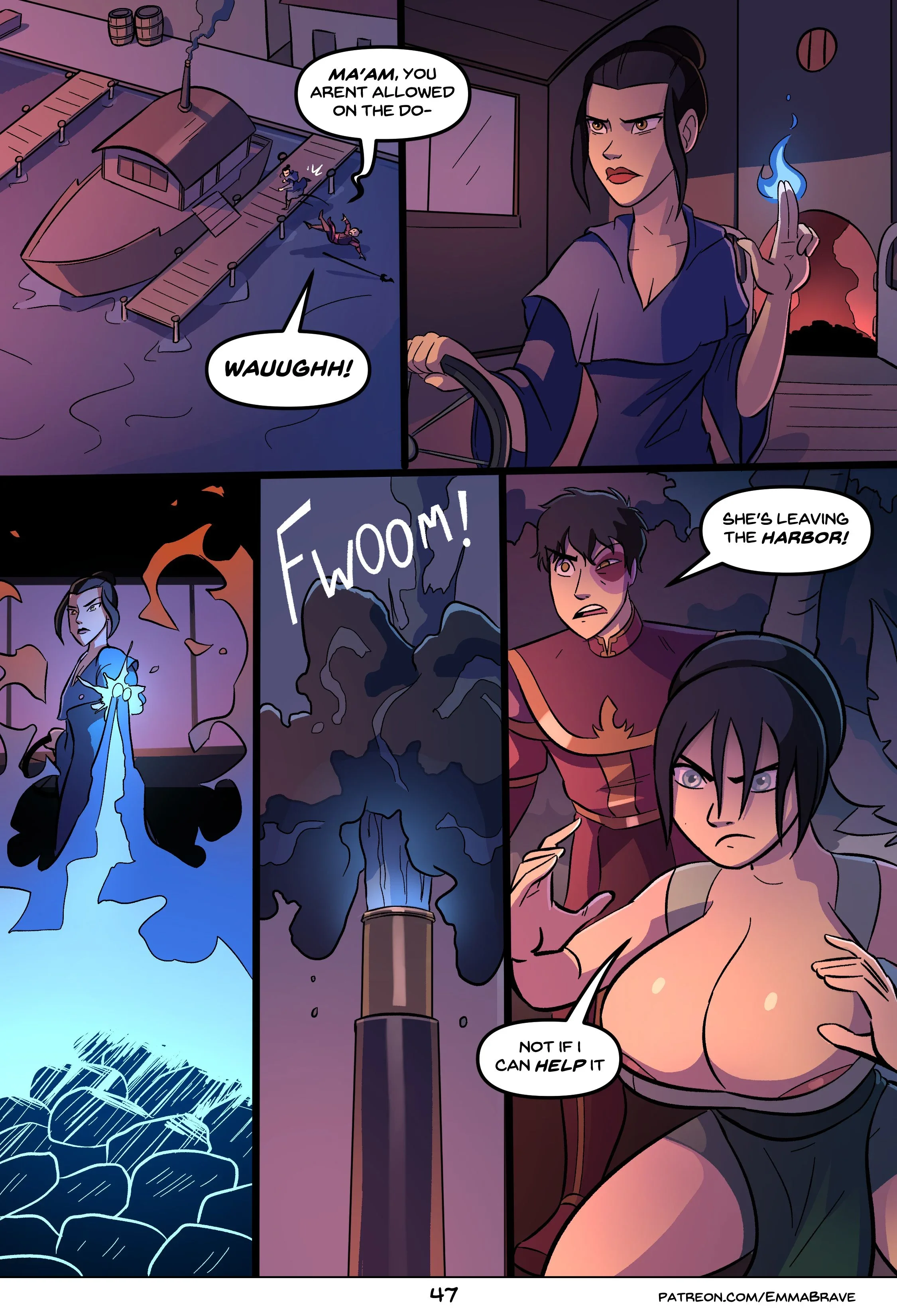 After Avatar [EmmaBrave] - 4 . After Avatar - Chapter 4 (Avatar The Last Airbender) - Page 49