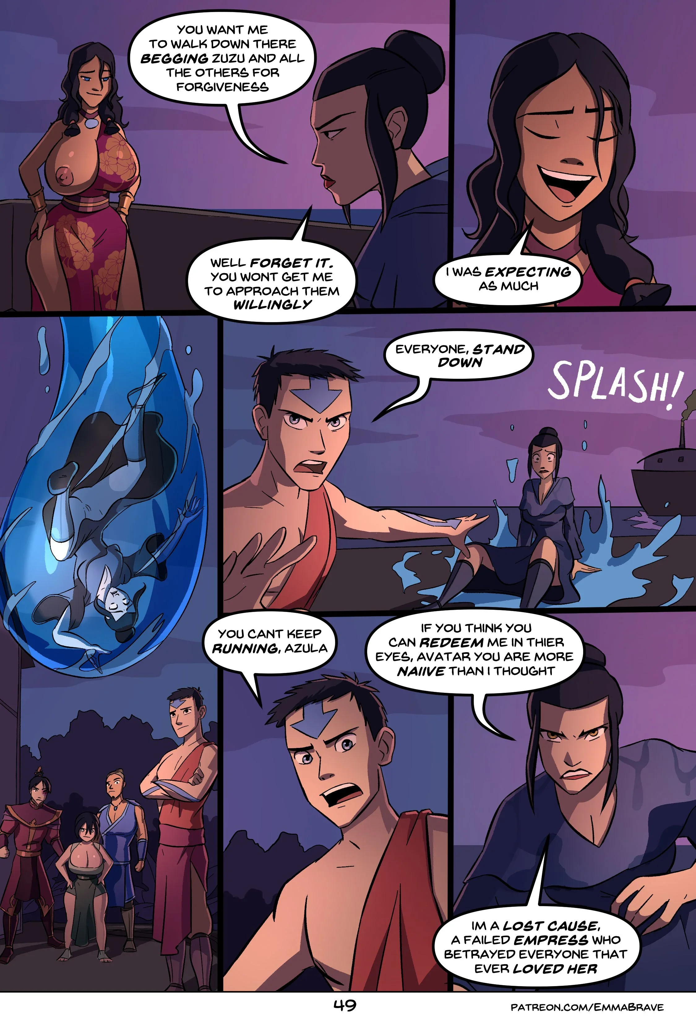 After Avatar [EmmaBrave] - 4 . After Avatar - Chapter 4 (Avatar The Last Airbender) - Page 51