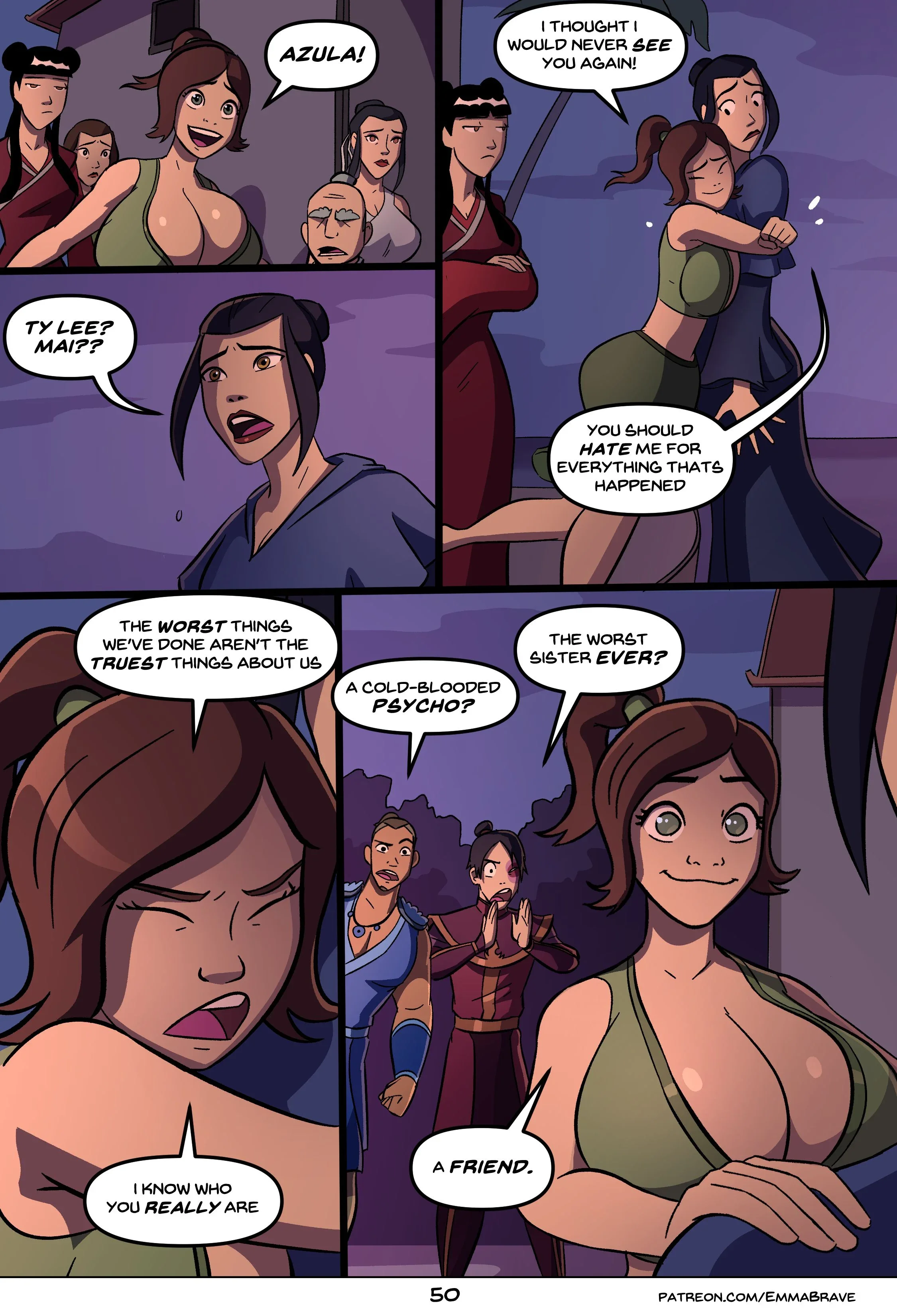 After Avatar [EmmaBrave] - 4 . After Avatar - Chapter 4 (Avatar The Last Airbender) - Page 52