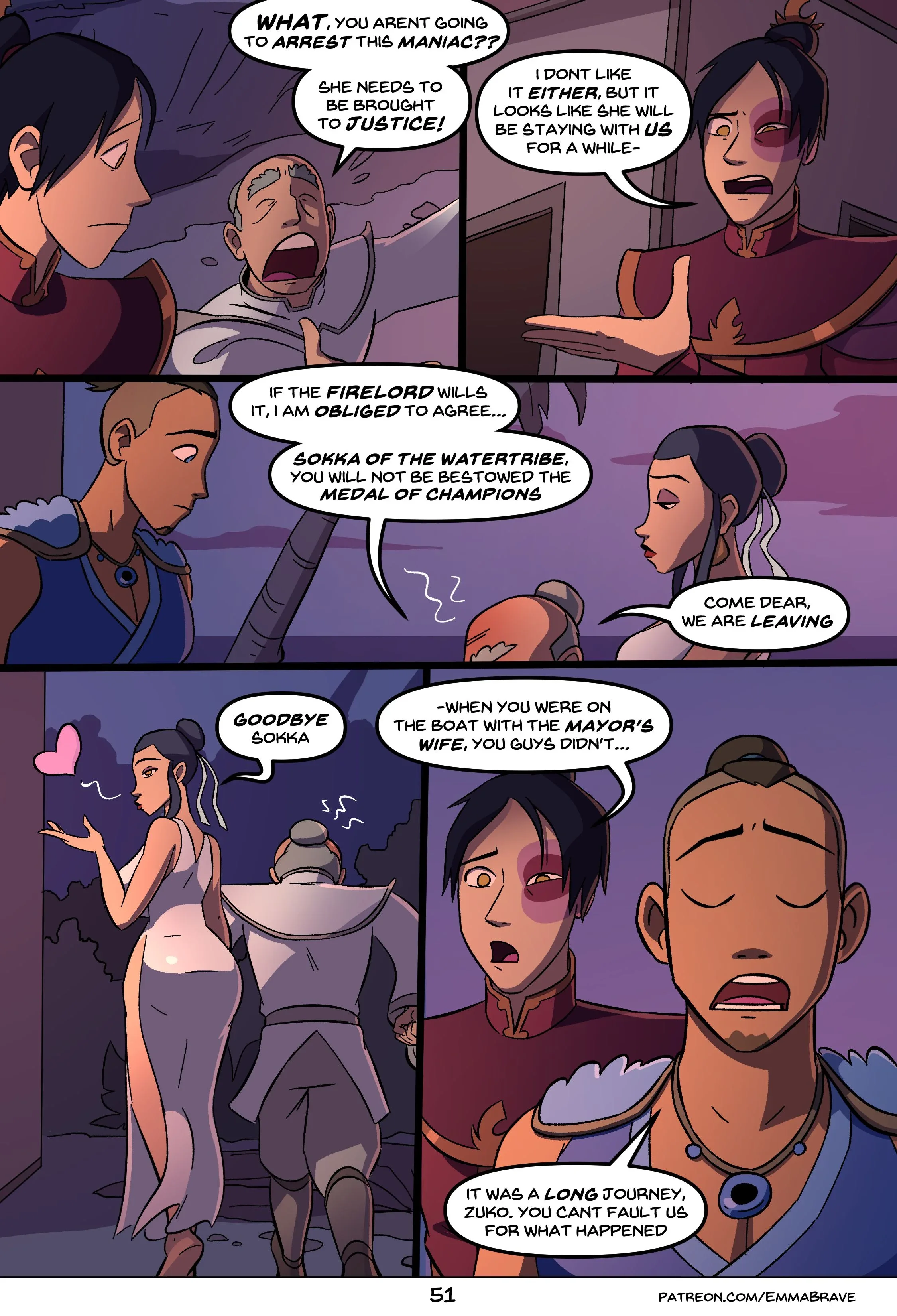 After Avatar [EmmaBrave] - 4 . After Avatar - Chapter 4 (Avatar The Last Airbender) - Page 53