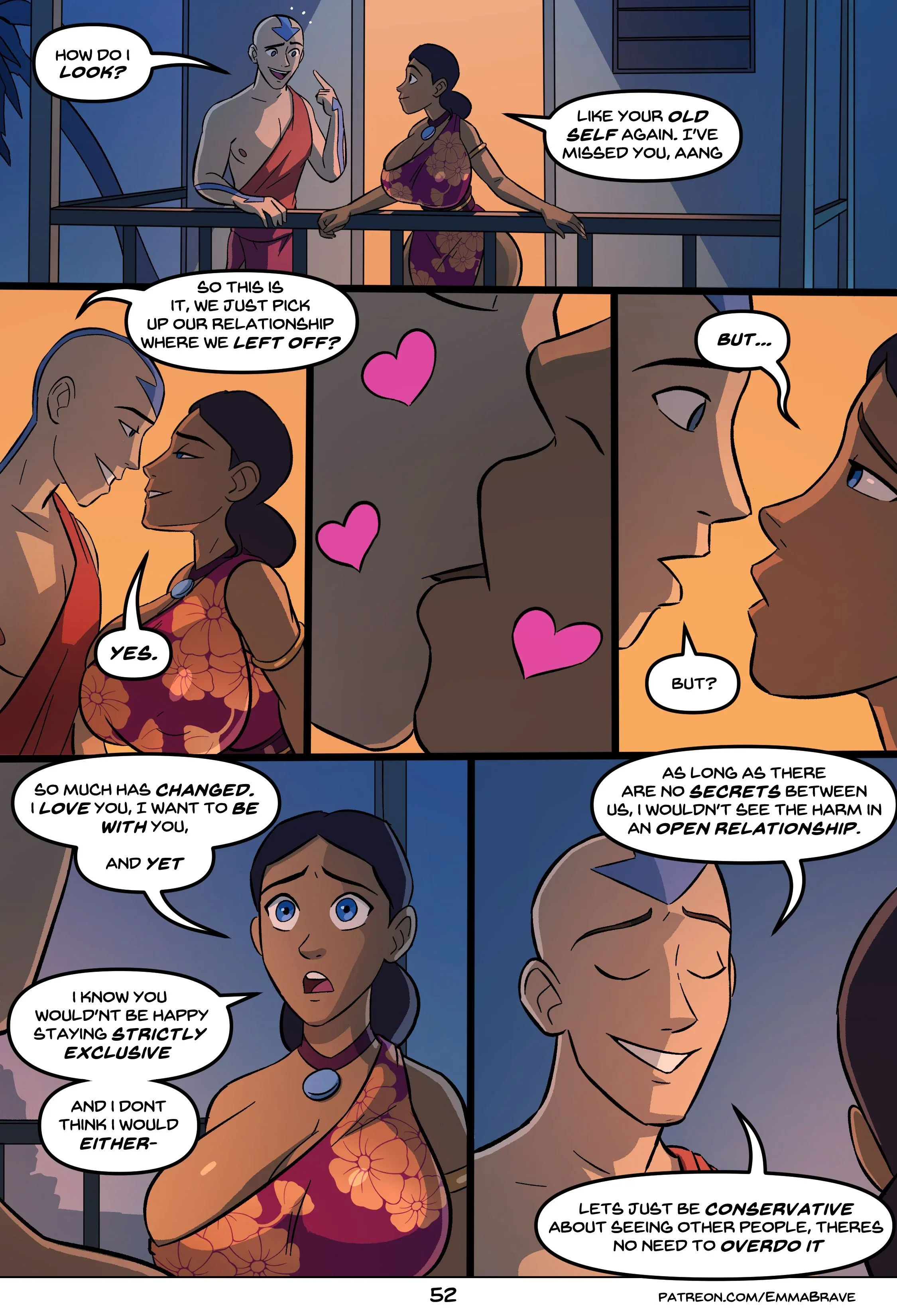 After Avatar [EmmaBrave] - 4 . After Avatar - Chapter 4 (Avatar The Last Airbender) - Page 54