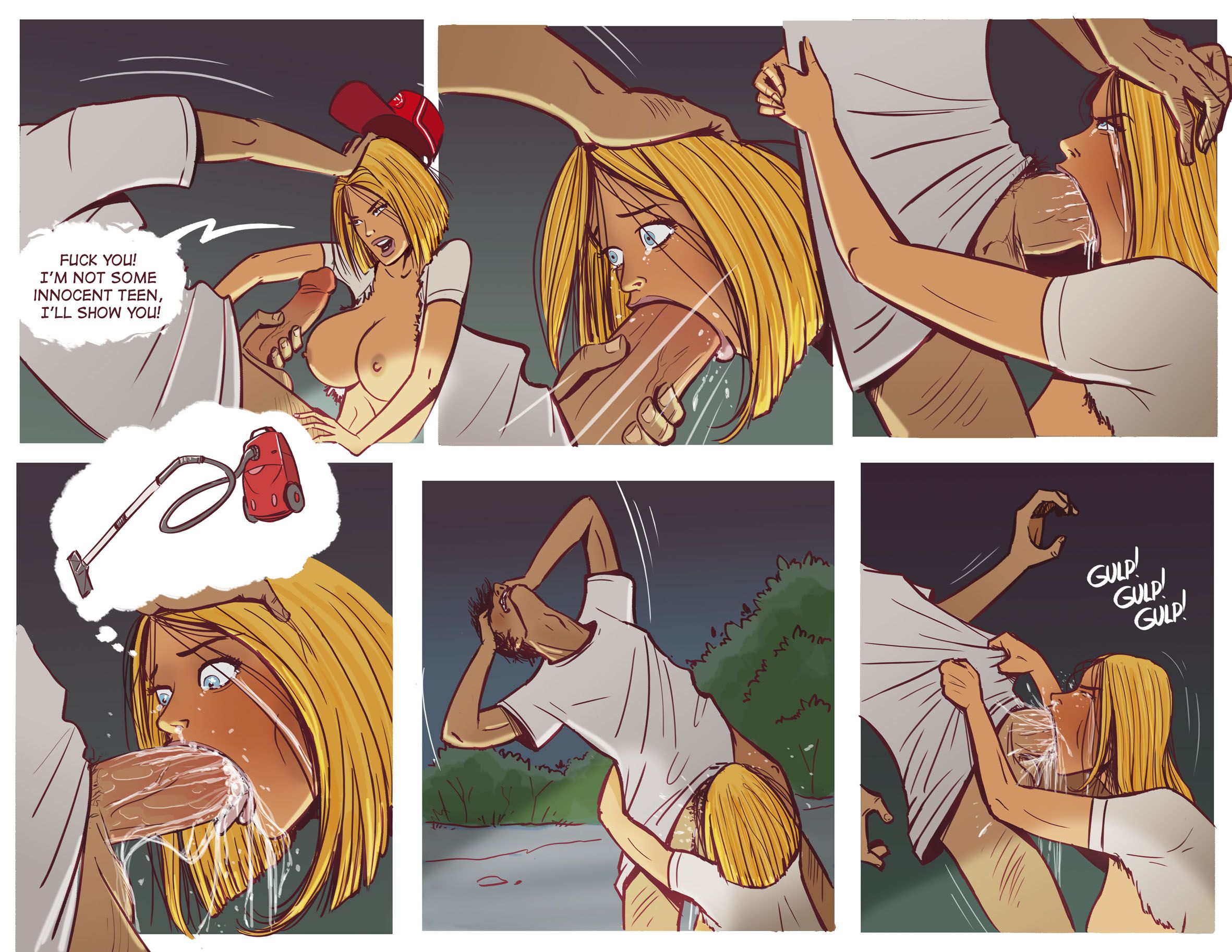 Facefuck comic
