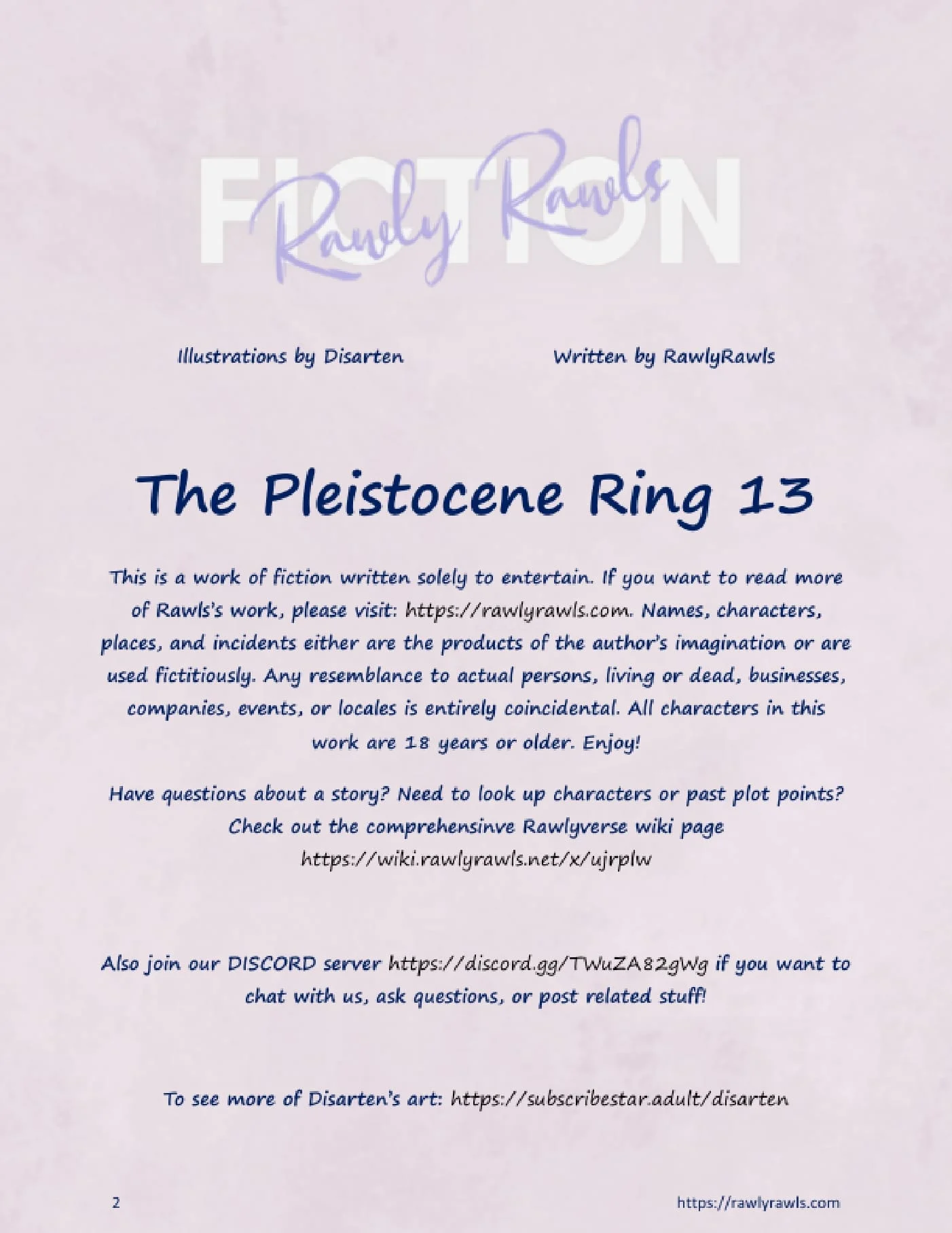 The Pleistocene Ring [Disarten] - The Pleistocene Ring 13 - Page 2