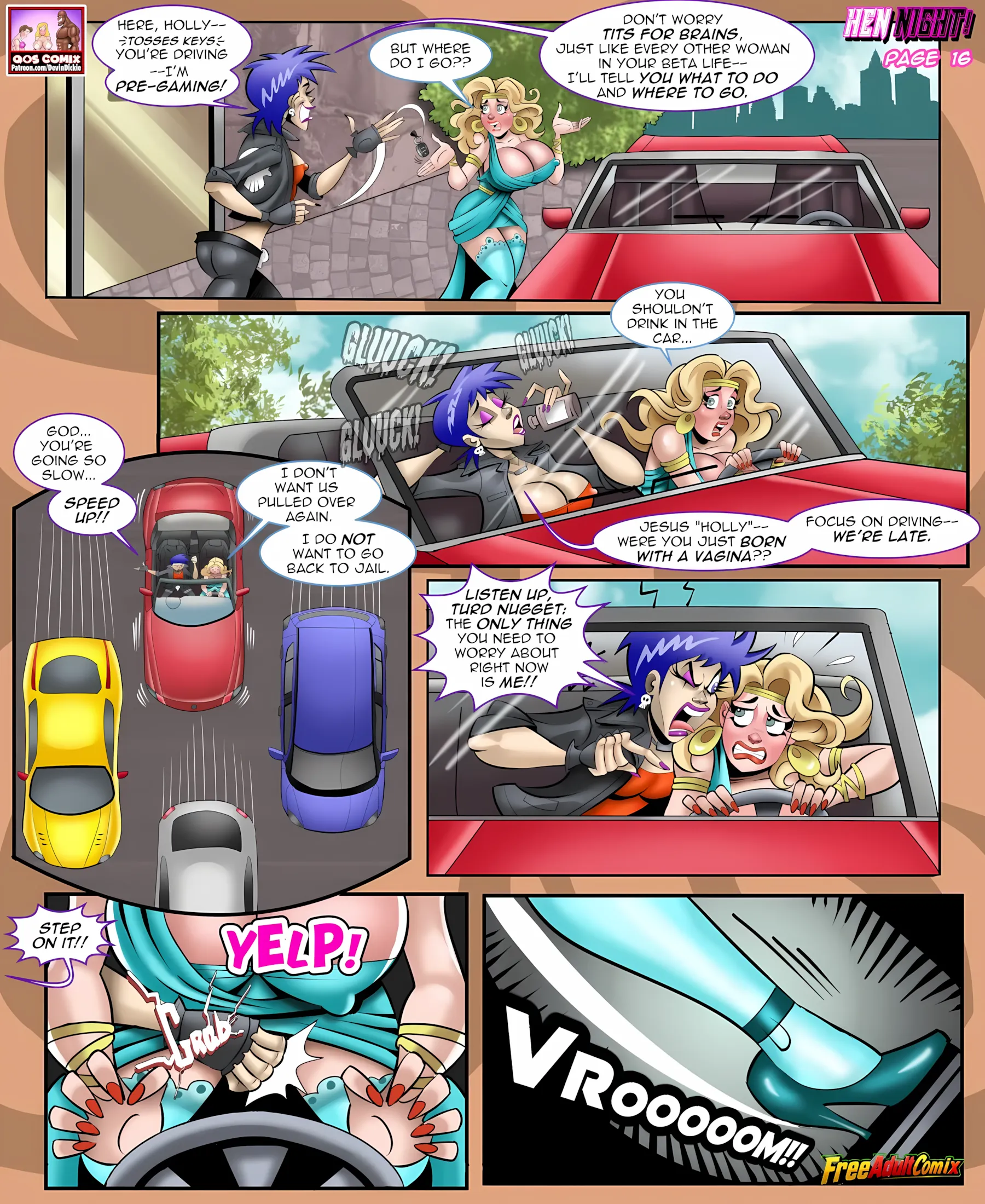 Hen Night [Devin Dickie] - Hen Night 3 - Page 17