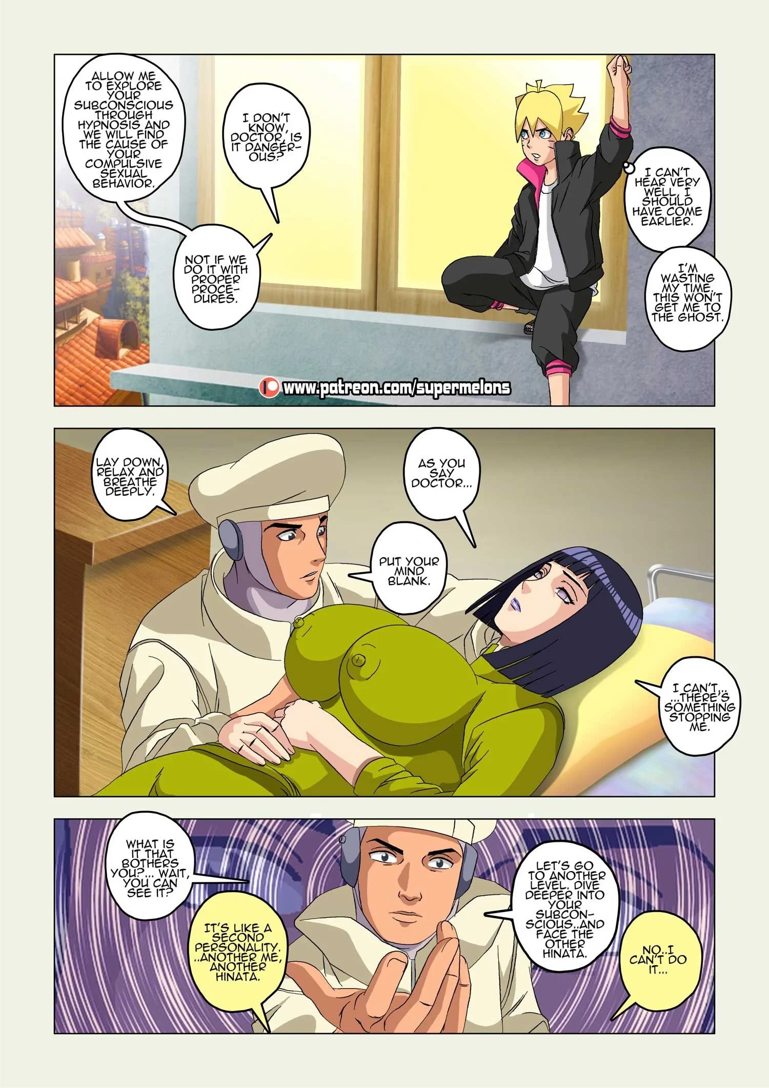 The Mom Of Boruto [Super Melons] - 2.1 . Hinata, The Daughter Of The Devil - Chapter 2 (Boruto) - Page 16