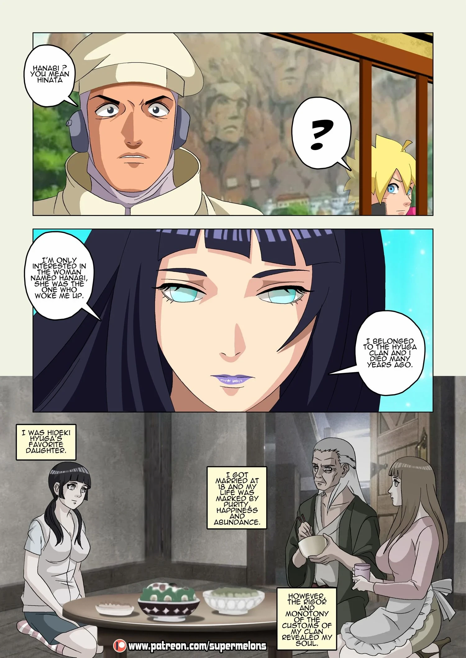 The Mom Of Boruto [Super Melons] - 2.1 . Hinata, The Daughter Of The Devil - Chapter 2 (Boruto) - Page 19