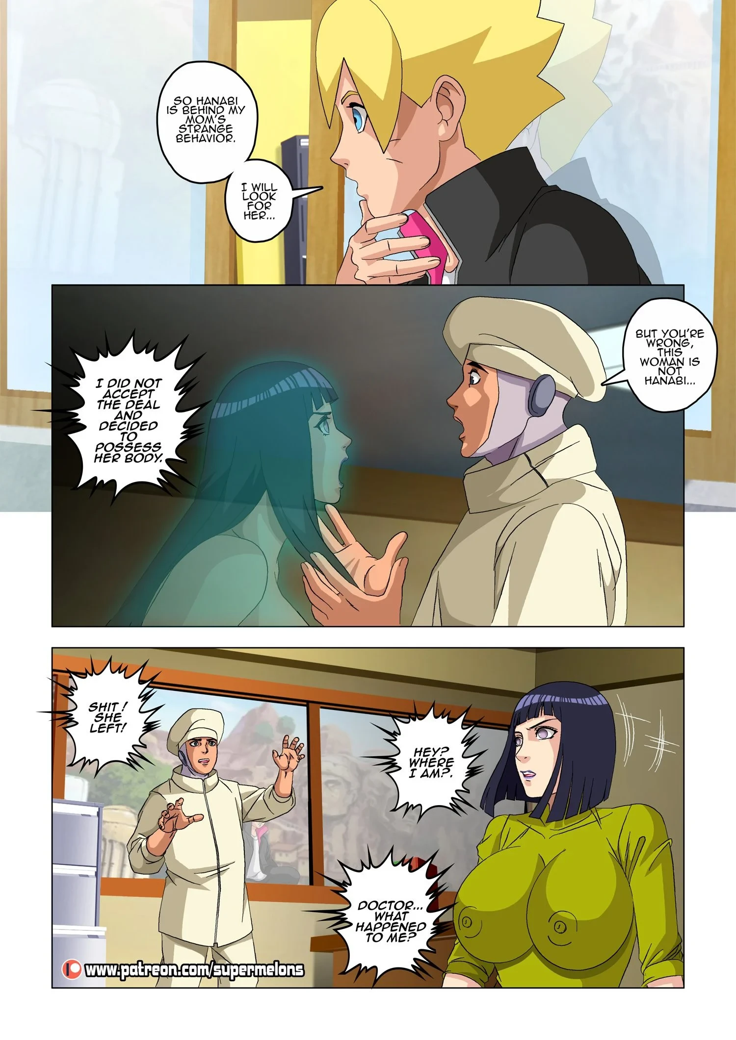 The Mom Of Boruto [Super Melons] - 2.1 . Hinata, The Daughter Of The Devil - Chapter 2 (Boruto) - Page 21