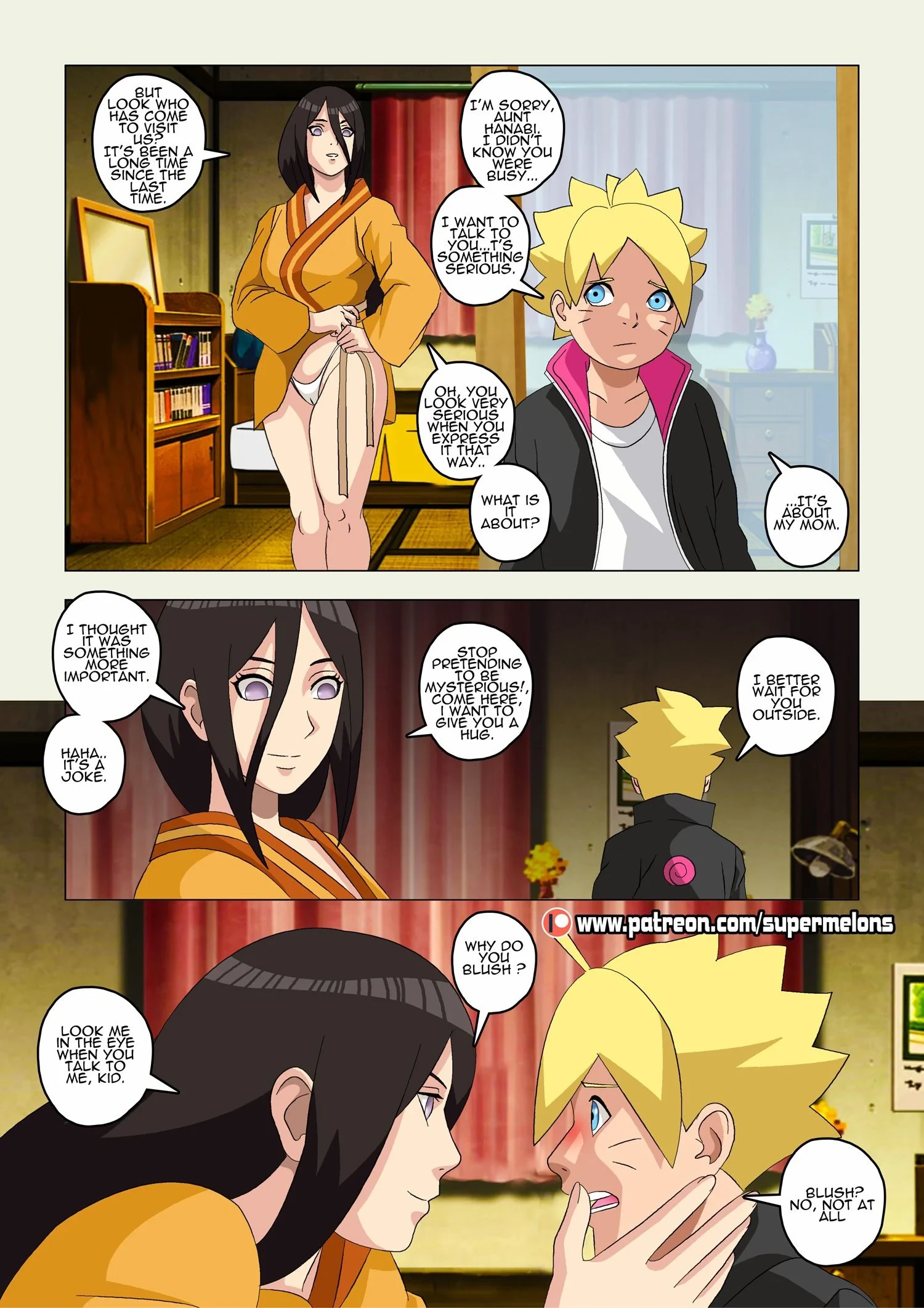 The Mom Of Boruto [Super Melons] - 2.1 . Hinata, The Daughter Of The Devil - Chapter 2 (Boruto) - Page 29