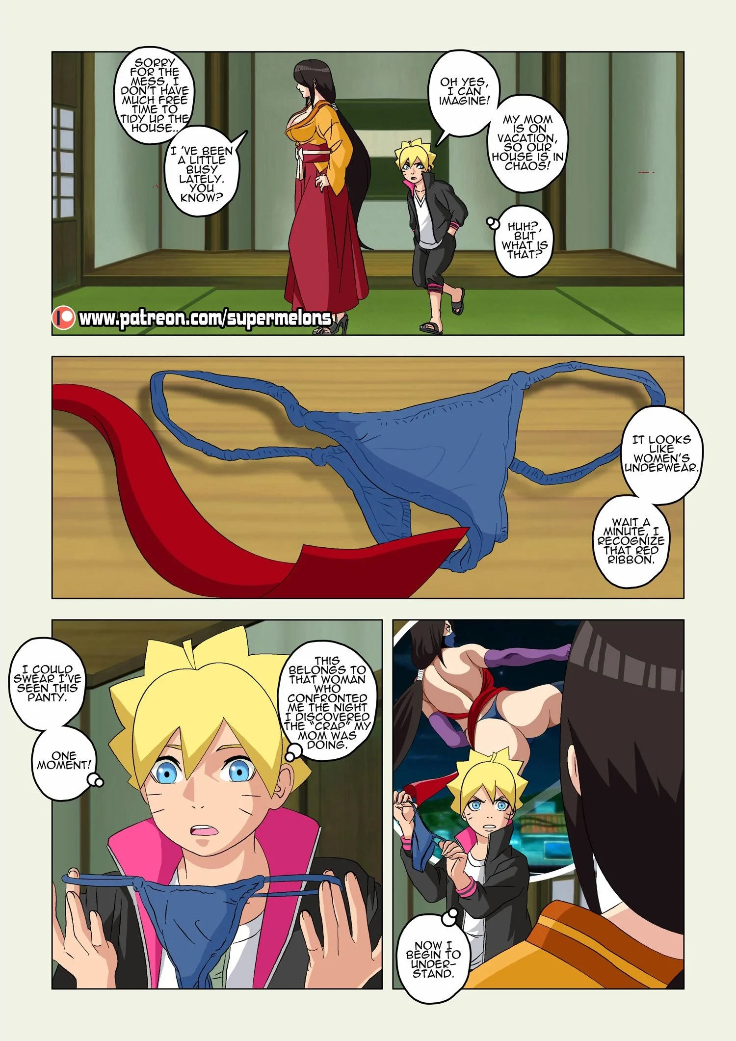 The Mom Of Boruto [Super Melons] - 2.1 . Hinata, The Daughter Of The Devil - Chapter 2 (Boruto) - Page 31