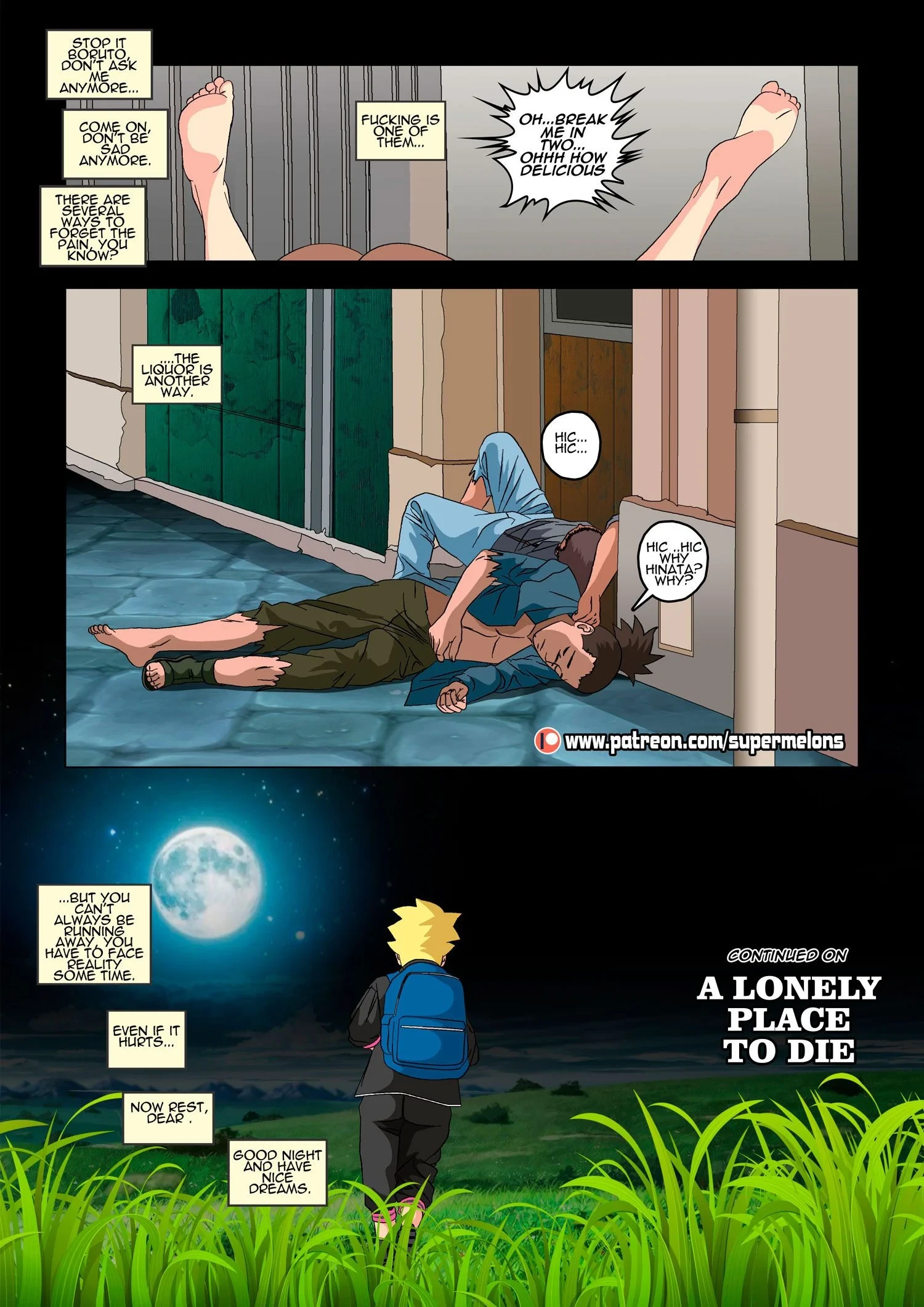 The Mom Of Boruto [Super Melons] - 2.1 . Hinata, The Daughter Of The Devil - Chapter 2 (Boruto) - Page 73